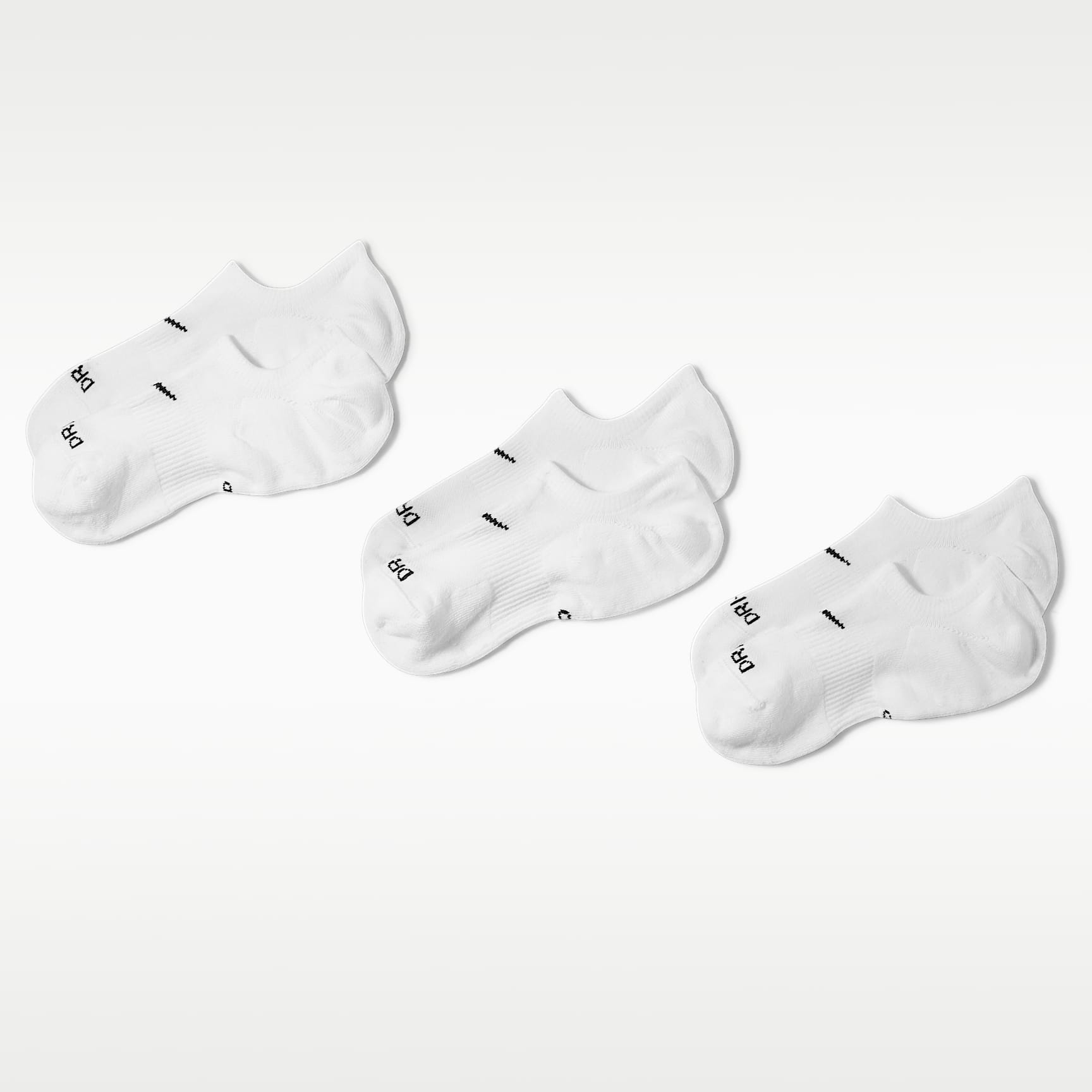 Socquettes ouvertes de training Nike Everyday Plus Cushioned pour Femme (3 paires)