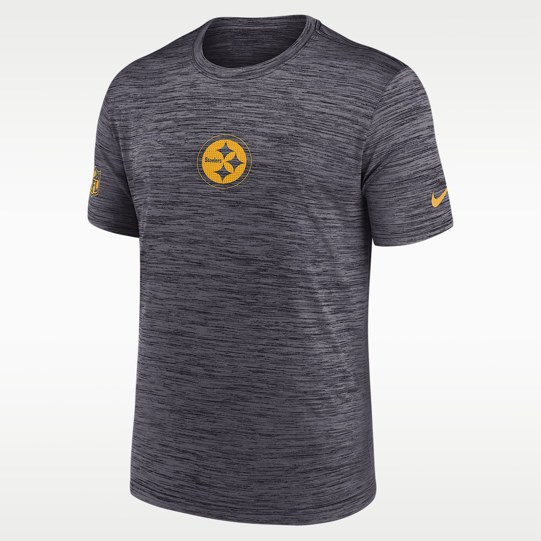 Playera Nike Dri-FIT de la NFL para hombre Pittsburgh Steelers Sideline Team Issue Velocity