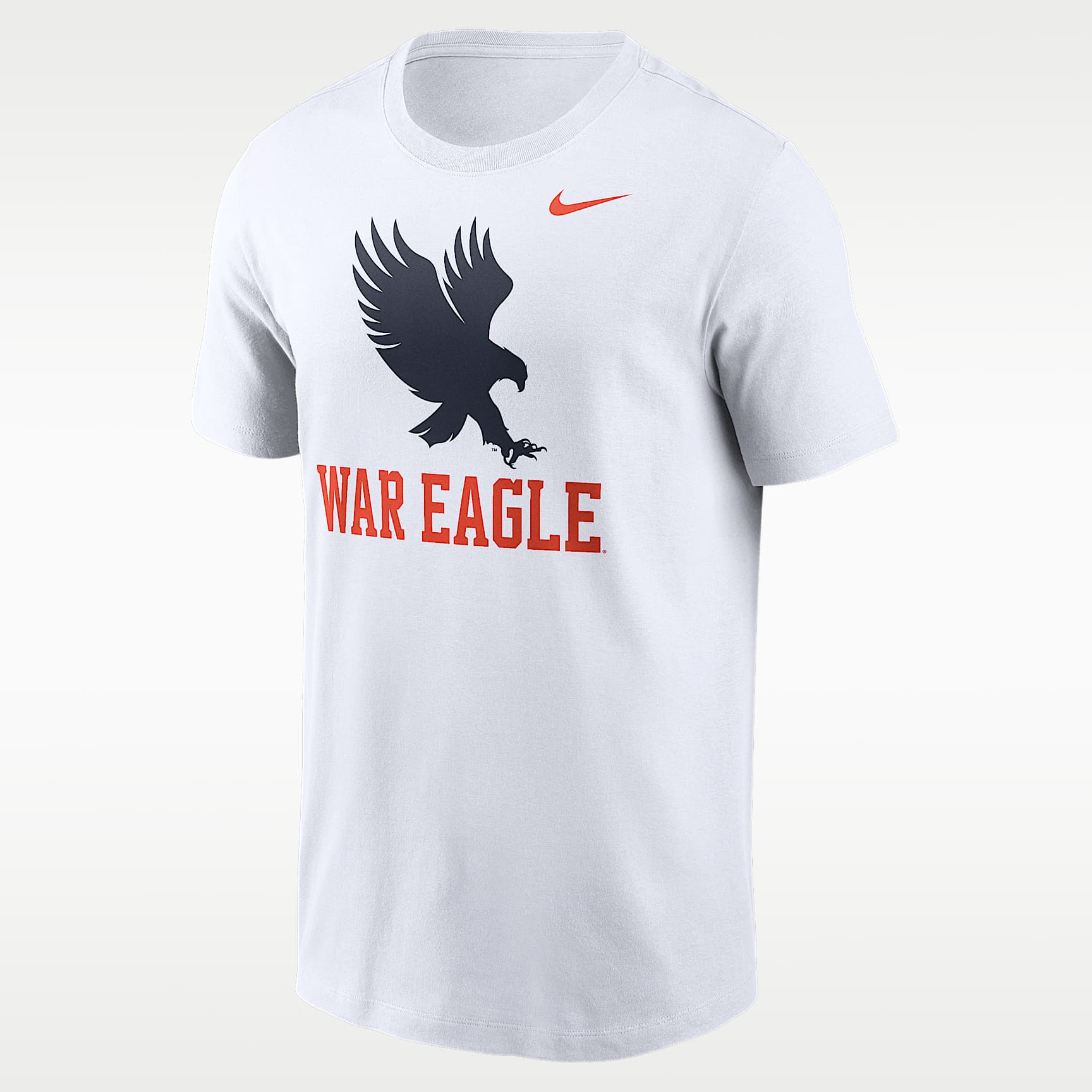 Playera universitaria Nike para hombre Auburn Primetime Logo Mantra