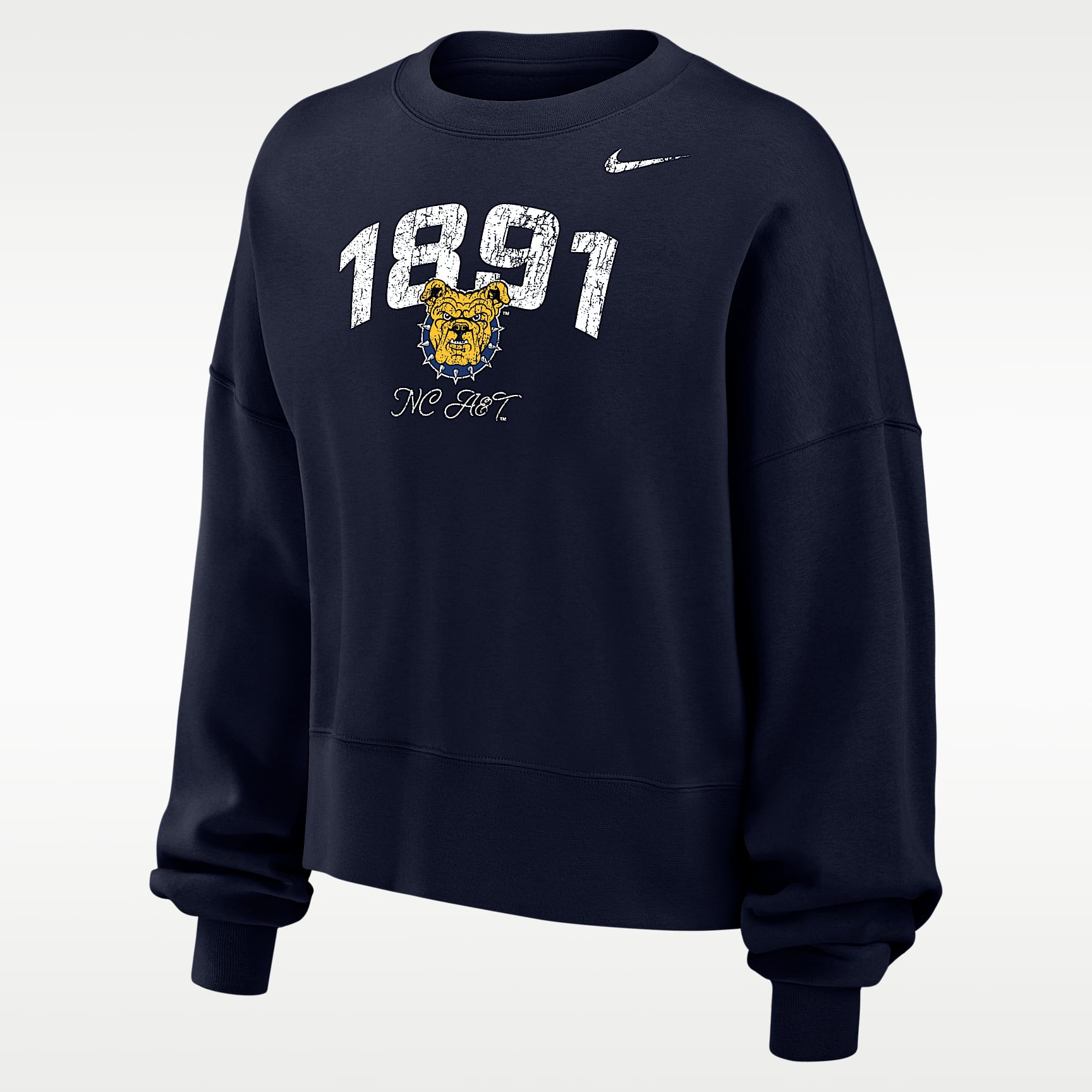 Nike College Phoenix Fleece (North Carolina A&T University) Women's Crew-Neck Sweatshirt