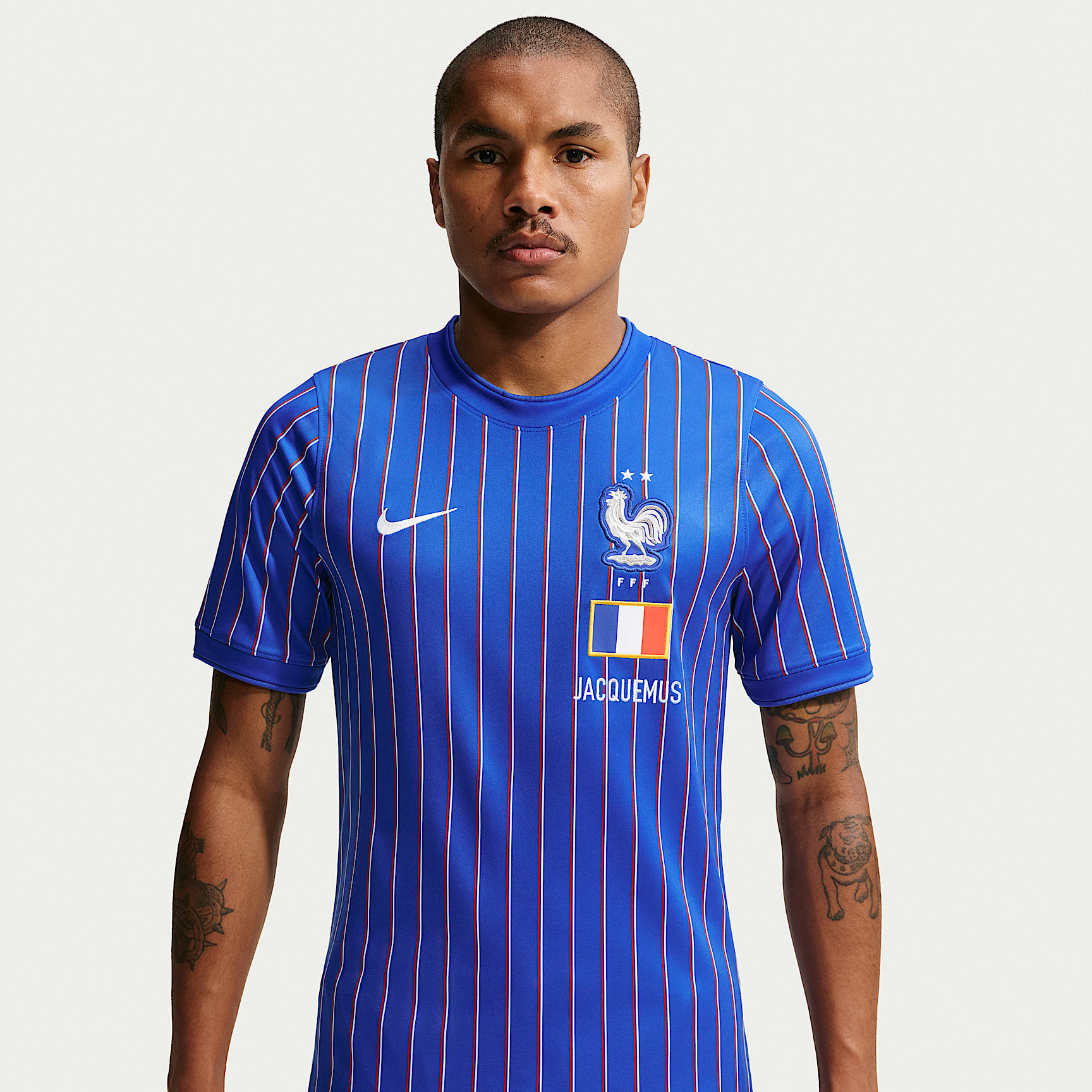France x Jacquemus Academy Pro Kurzarm-Fußballoberteil (Herren)