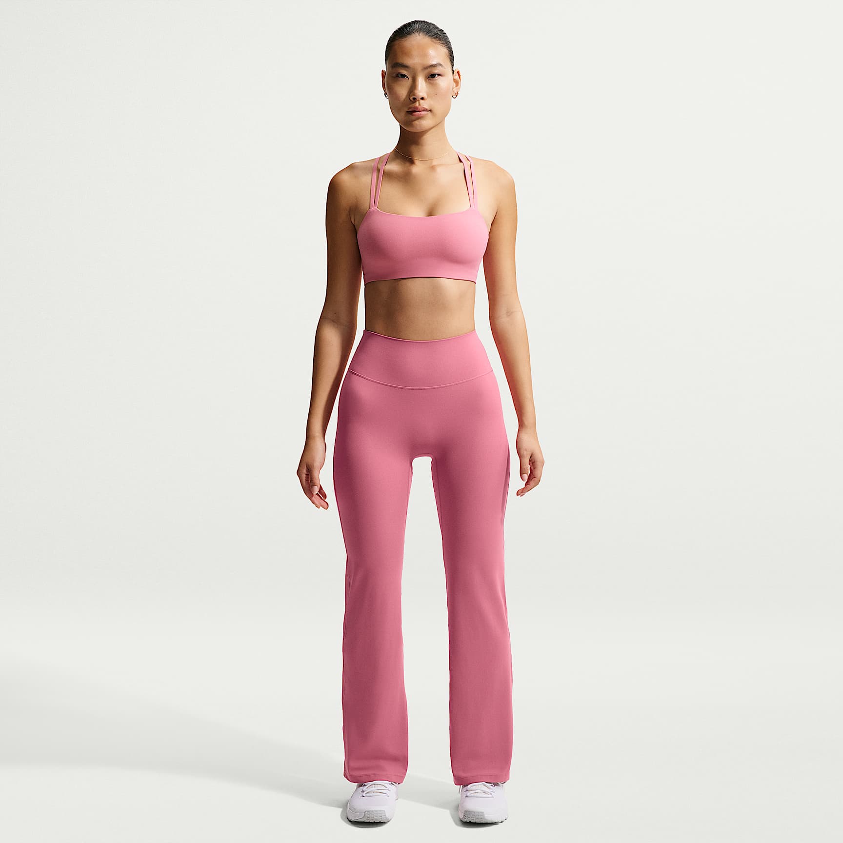 Nike Zenvy 女款高腰正面無縫線喇叭內搭褲