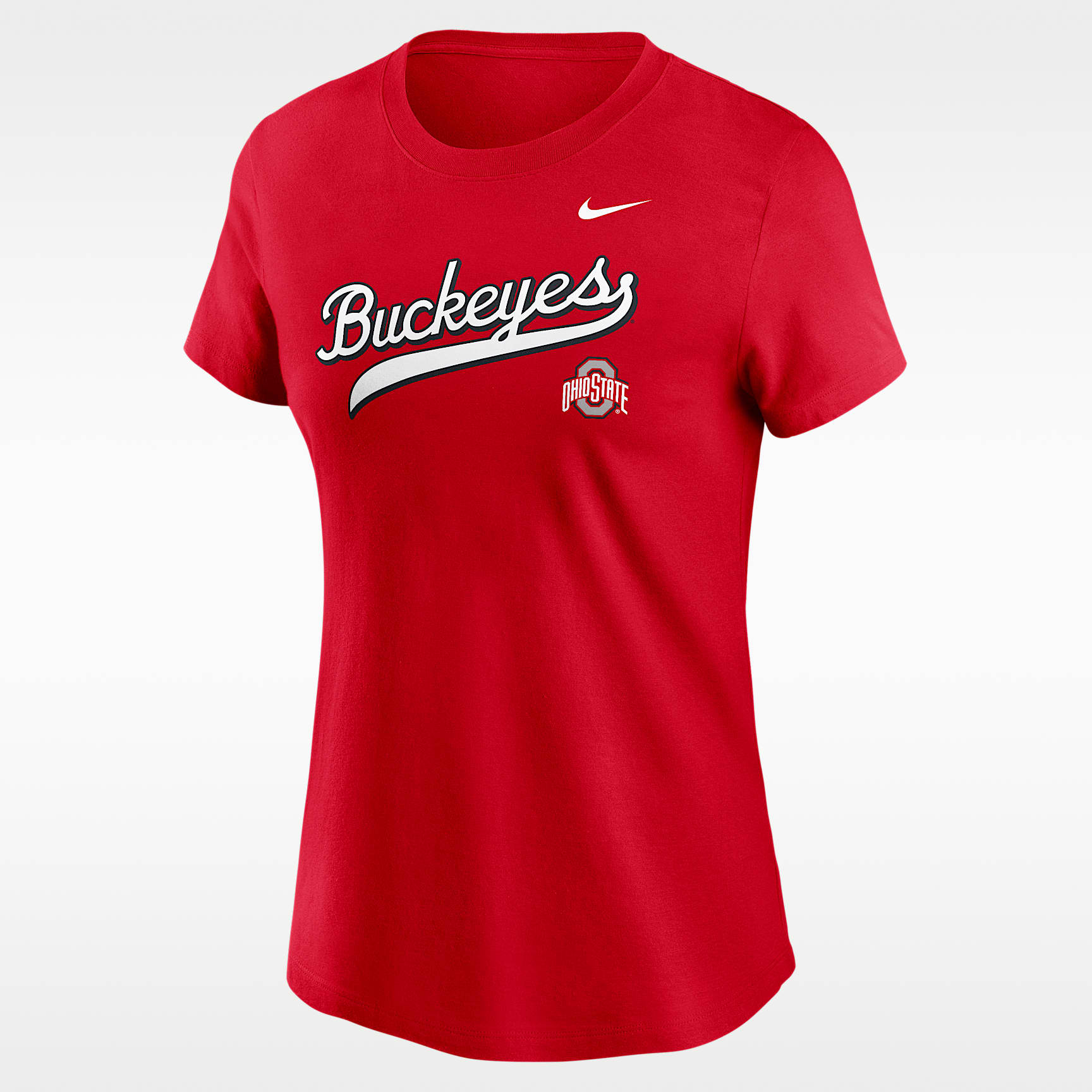 Ohio State Athletic Prep Arch Local Script Women's Nike College T-Shirt