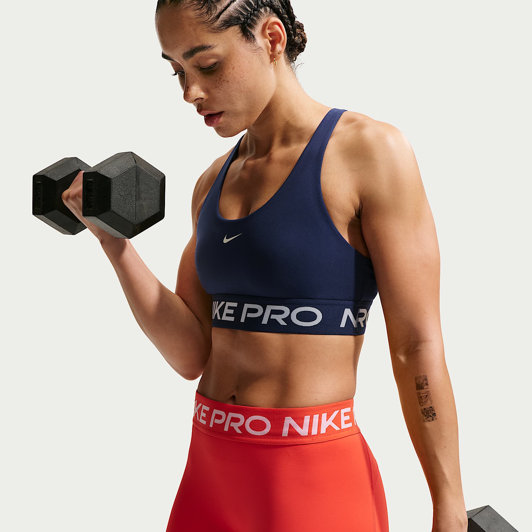 Nike Pro 365 Sostenidors esportius de subjecció lleugera sense coixinet - Dona