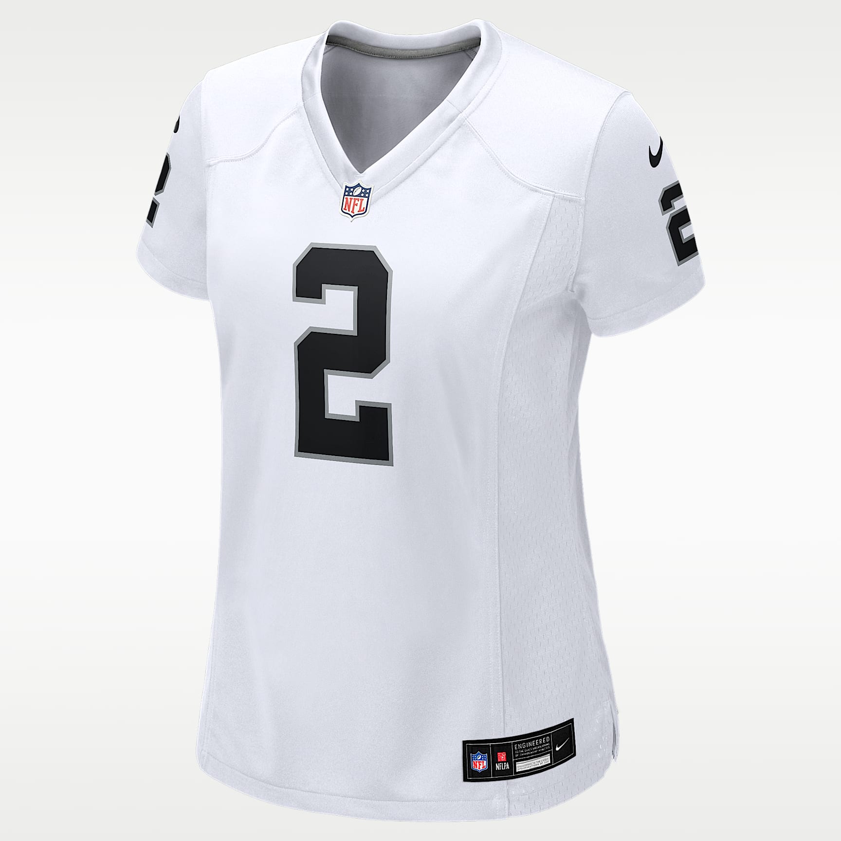 Jersey Nike de la NFL Game para mujer Ashton Jeanty Las Vegas Raiders 2025 NFL Draft First Round Pick