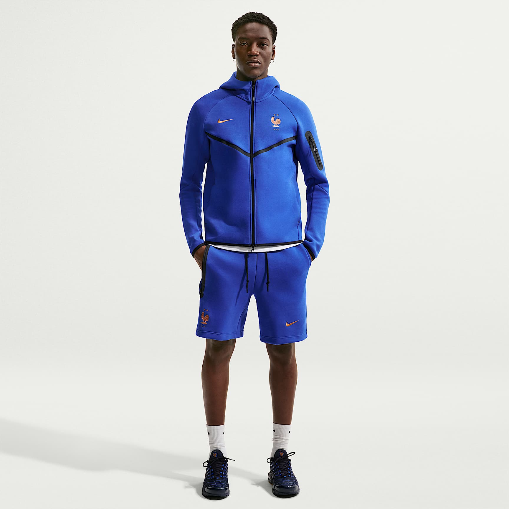 Fotbollsshorts Nike FFF Tech Fleece för män