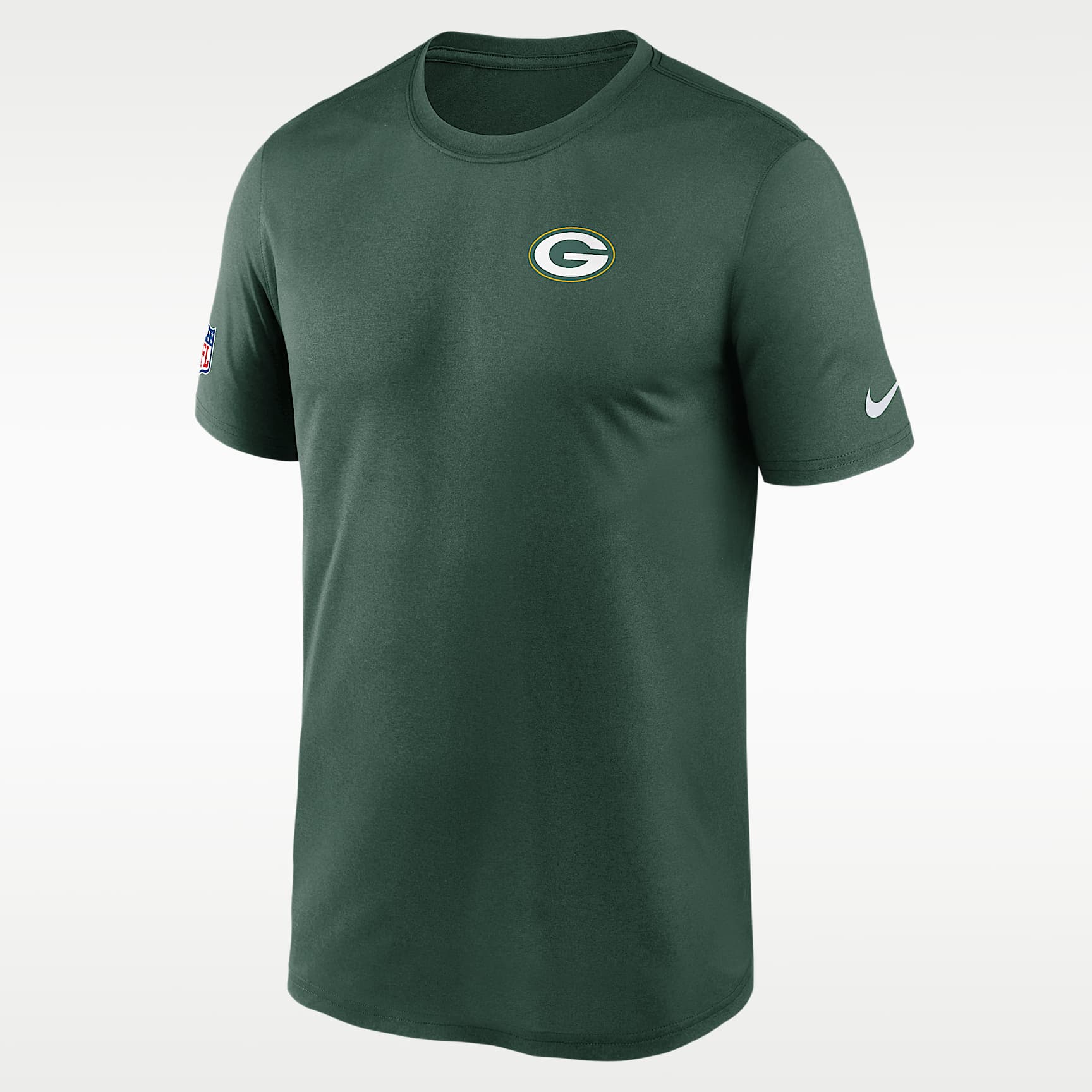 Green Bay Packers Legend Small Logo Men's Nike Dri-FIT NFL T-Shirt
