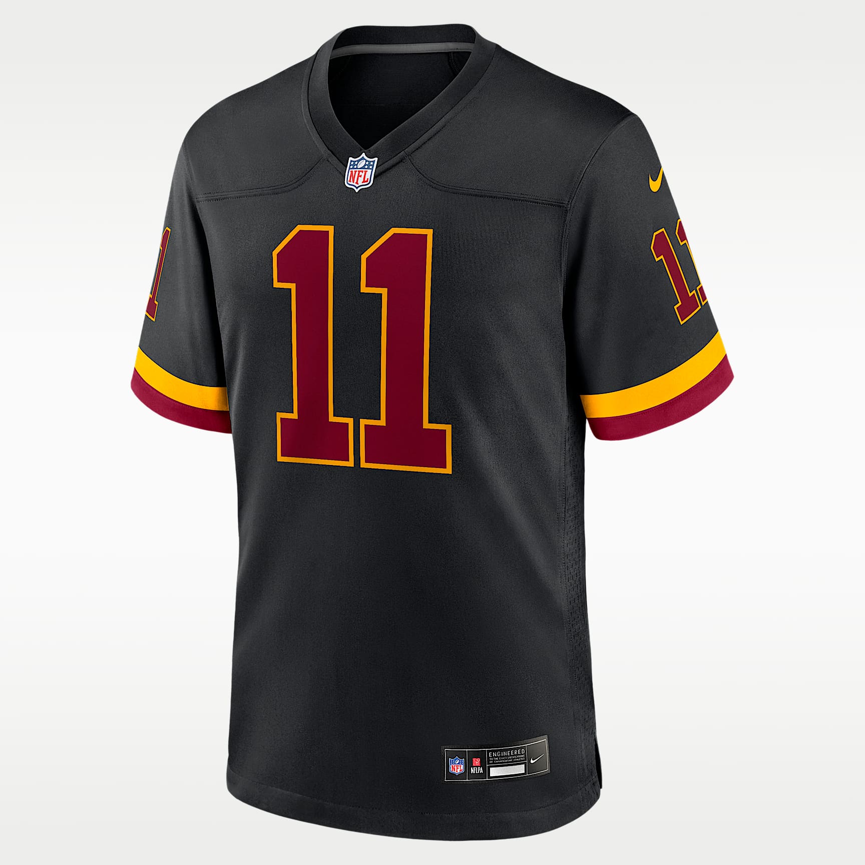 Jersey Nike de la NFL Game para hombre Luke McCaffrey Washington Commanders