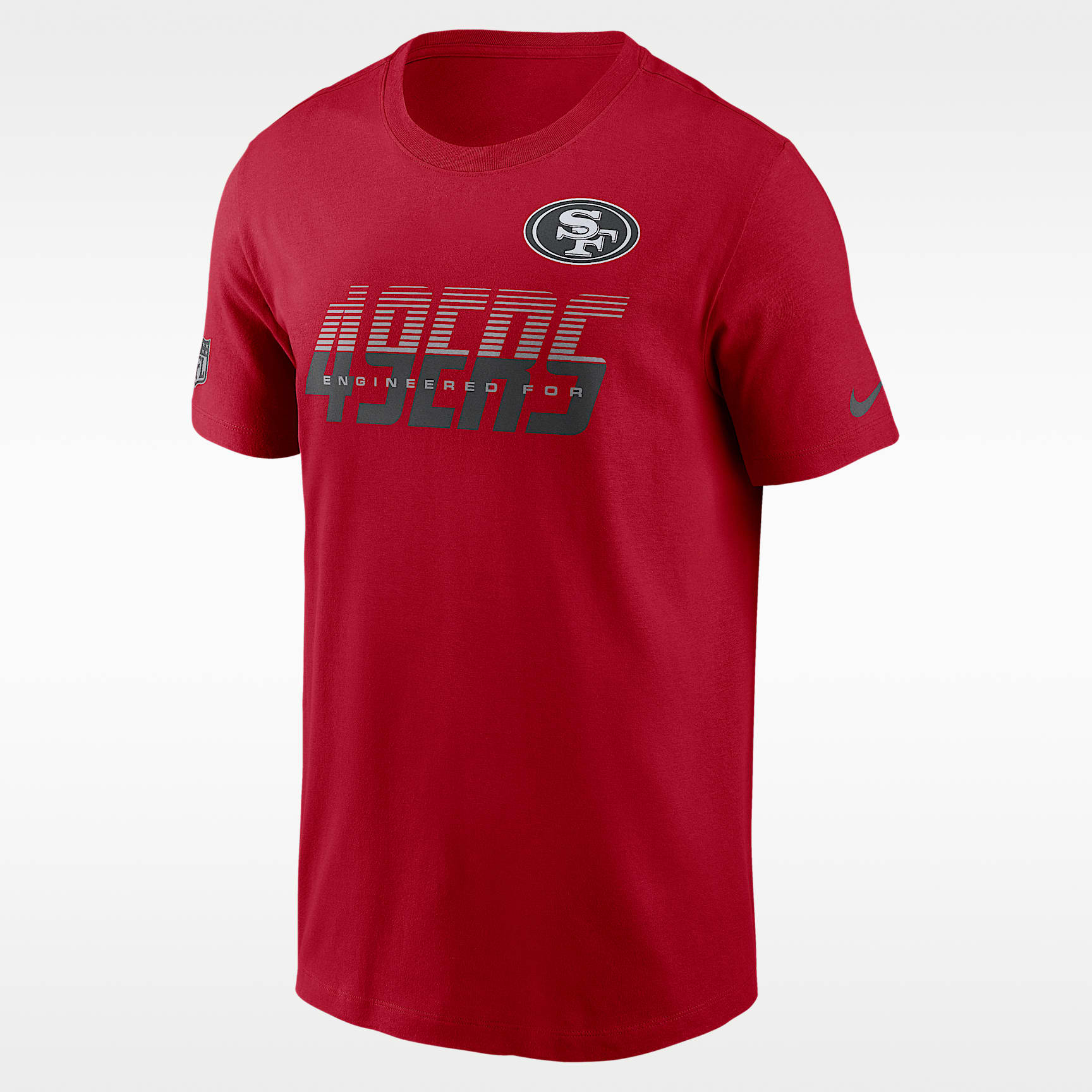 San Francisco 49ers Sideline Team Issue Men's Nike Dri-FIT NFL T-Shirt