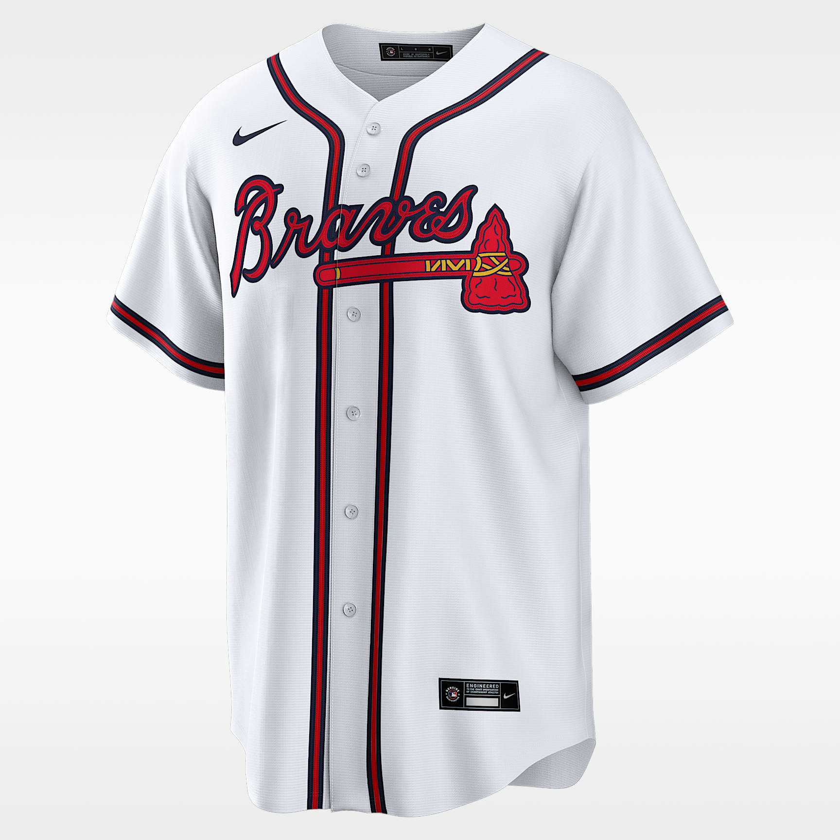Chipper Jones Atlanta Braves Retired Men's Nike MLB Replica Jersey