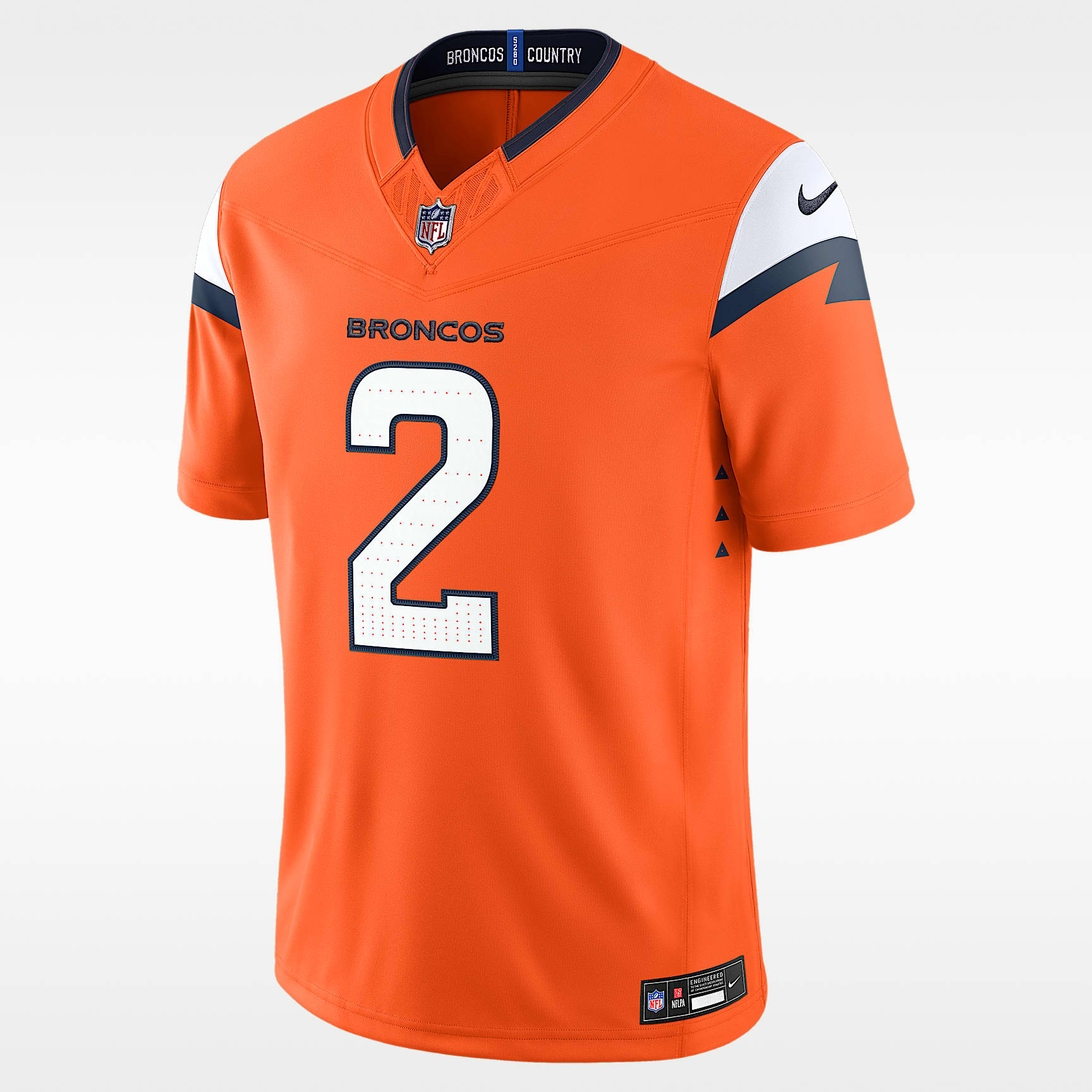 Jersey Nike Dri-FIT de la NFL Limited para hombre Patrick Surtain II Denver Broncos