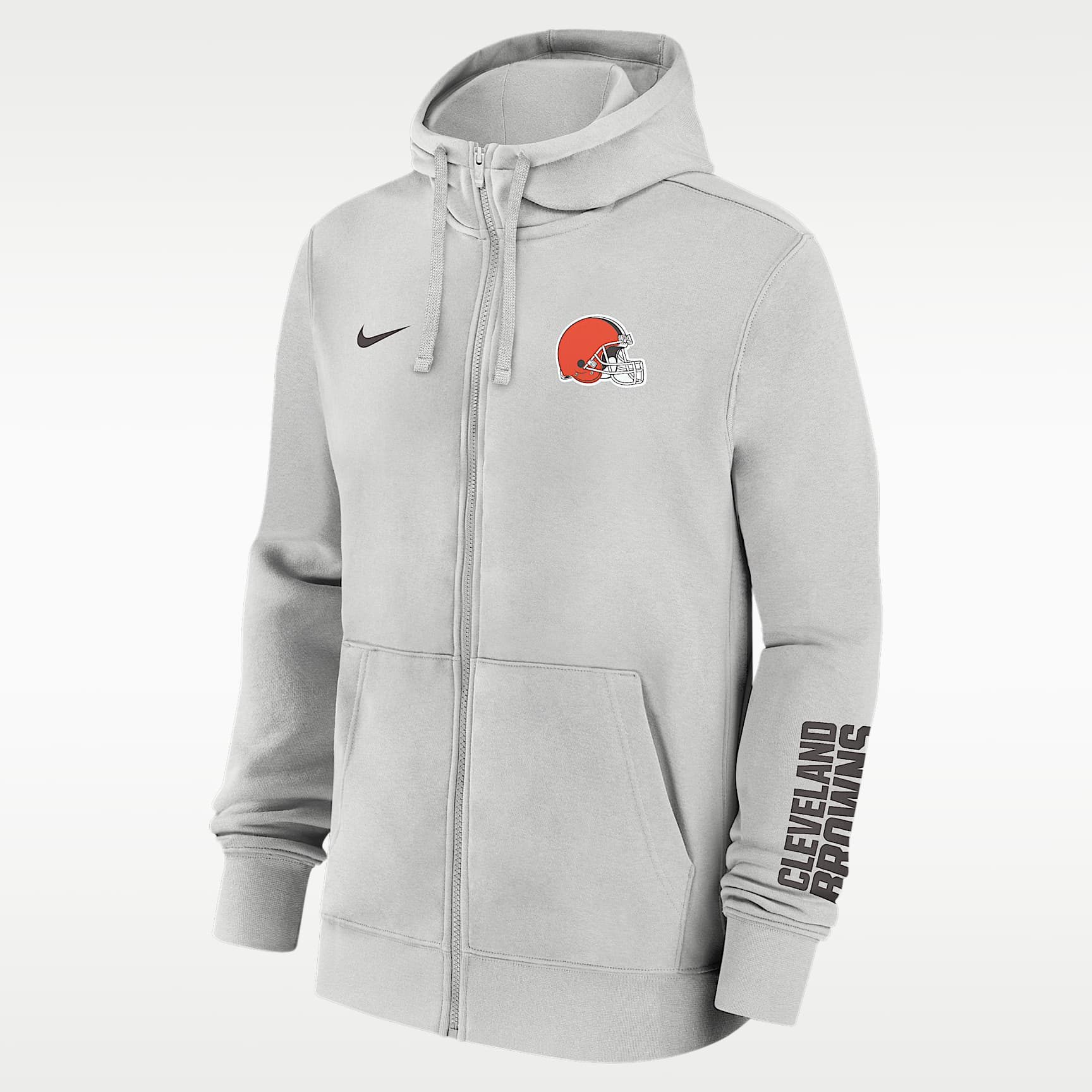 Cleveland Browns Club Men's Nike NFL Full-Zip Hoodie