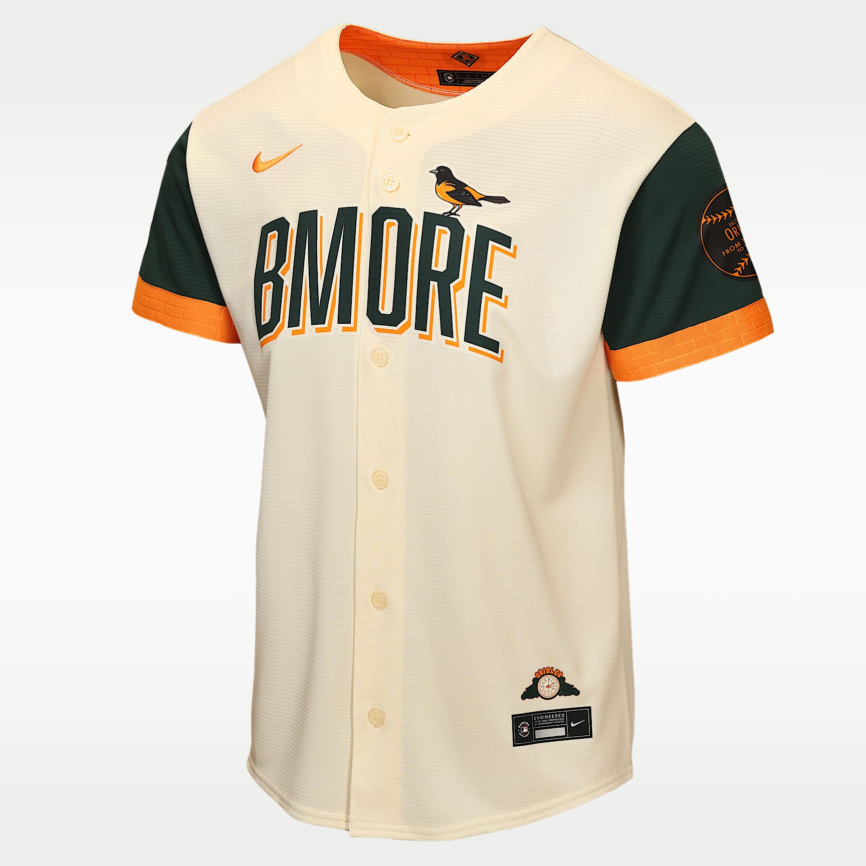 Baltimore Orioles City Connect Big Kids' Nike MLB Stadium Jersey