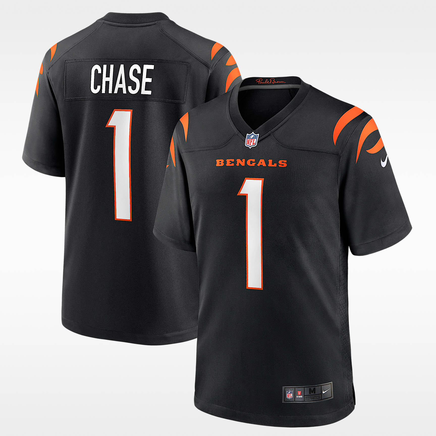 Jersey de futbol americano Game para hombre NFL Cincinnati Bengals (Ja'Marr Chase)