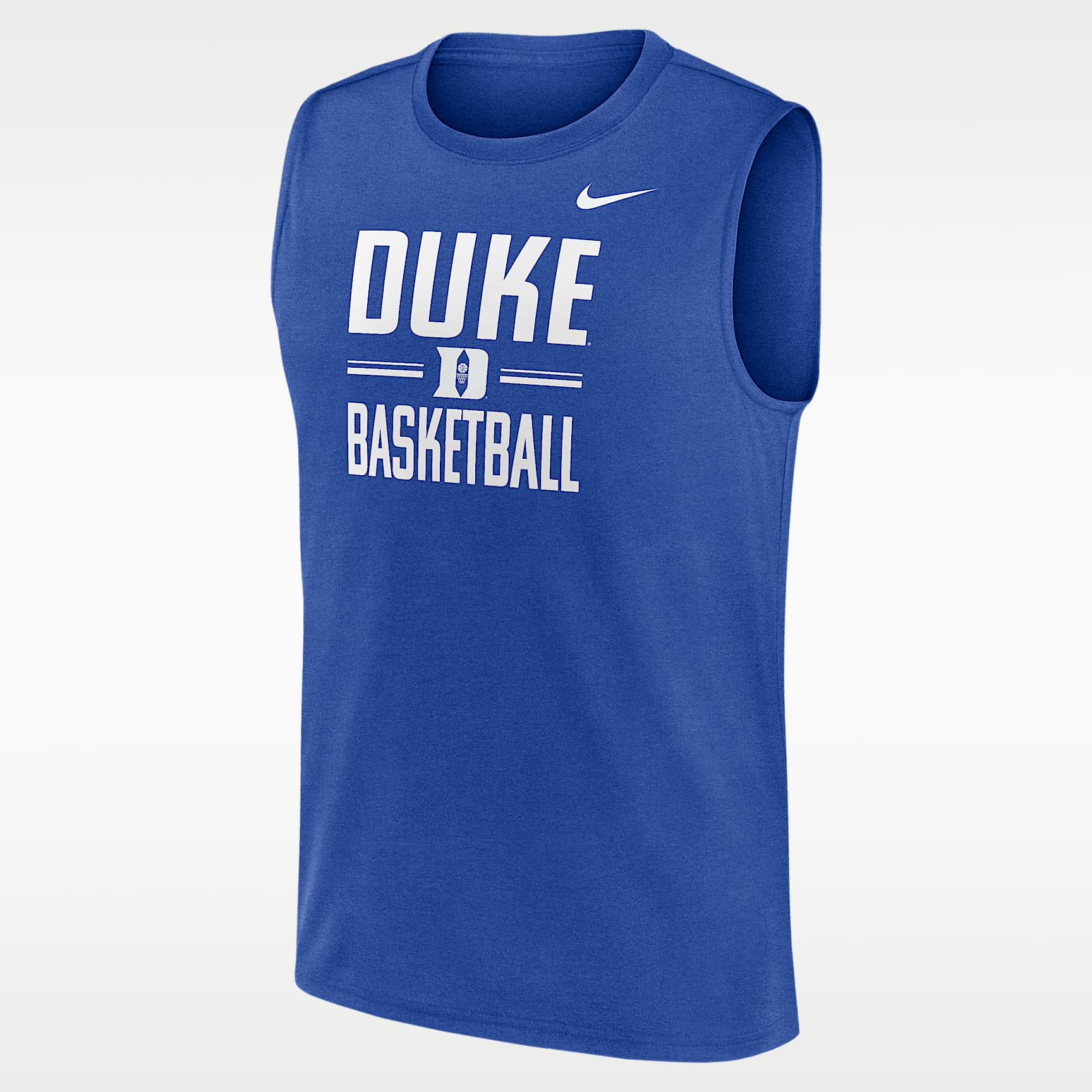 Duke Courtside Men's Nike Dri-FIT College Sleeveless T-Shirt