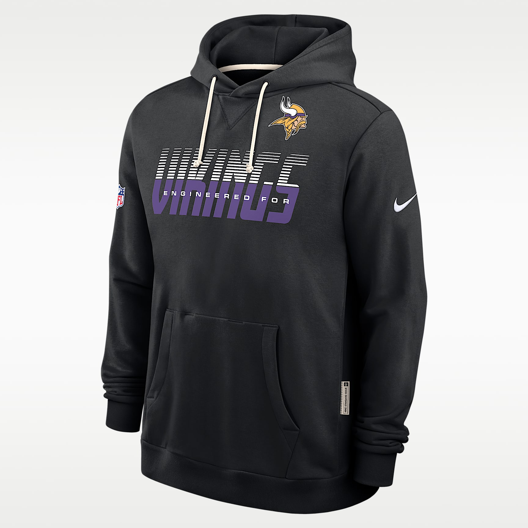 Minnesota Vikings Sideline Standard Issue Men's Nike Dri-FIT NFL Pullover Hoodie