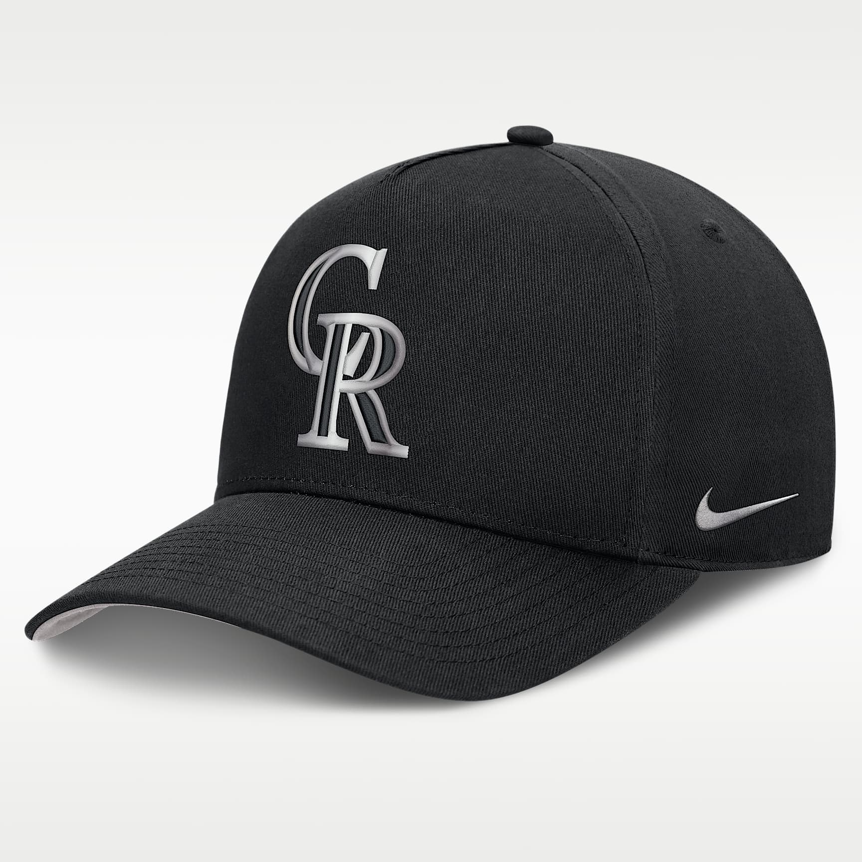 Colorado Rockies Rise Men's Nike Dri-FIT MLB A-Frame Trucker Adjustable Hat