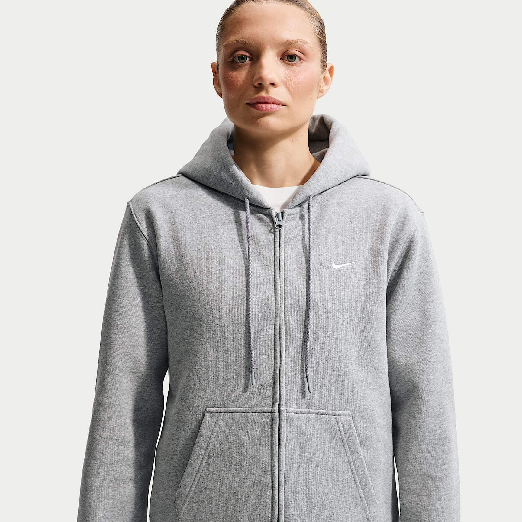 Nike Studio Fleece Medium Weight Sudadera con capucha y cremallera completa - Mujer