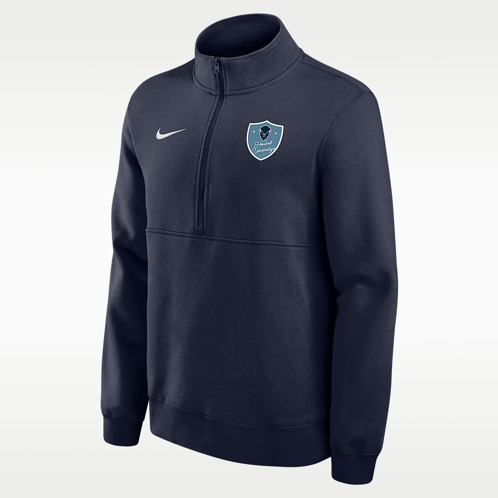 Nike College (Howard University Men's Club Fleece 1/4-Zip Top