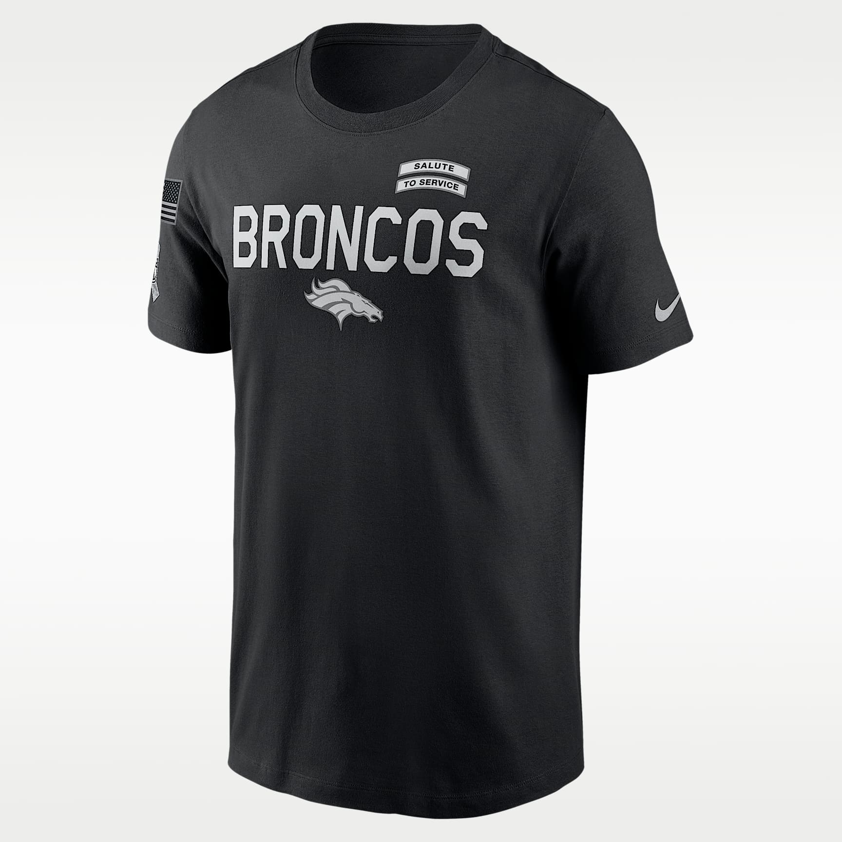 Playera Nike Dri-FIT de la NFL para hombre Denver Broncos Salute to Service Sideline