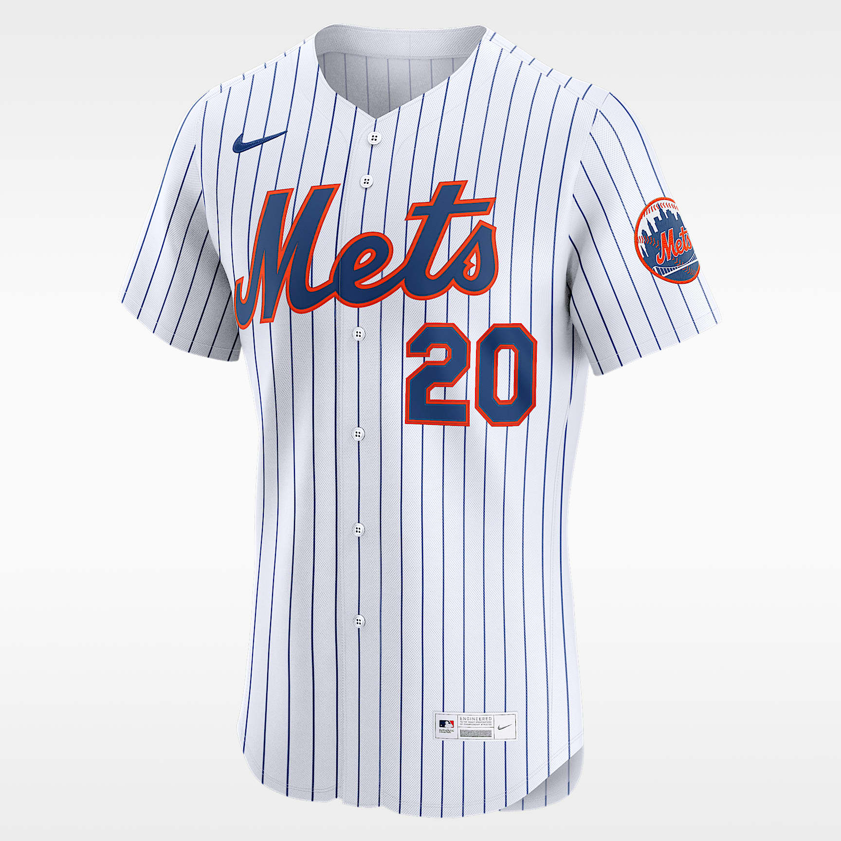 Pete Alonso New York Mets Men's Nike Dri-FIT ADV MLB Elite Jersey