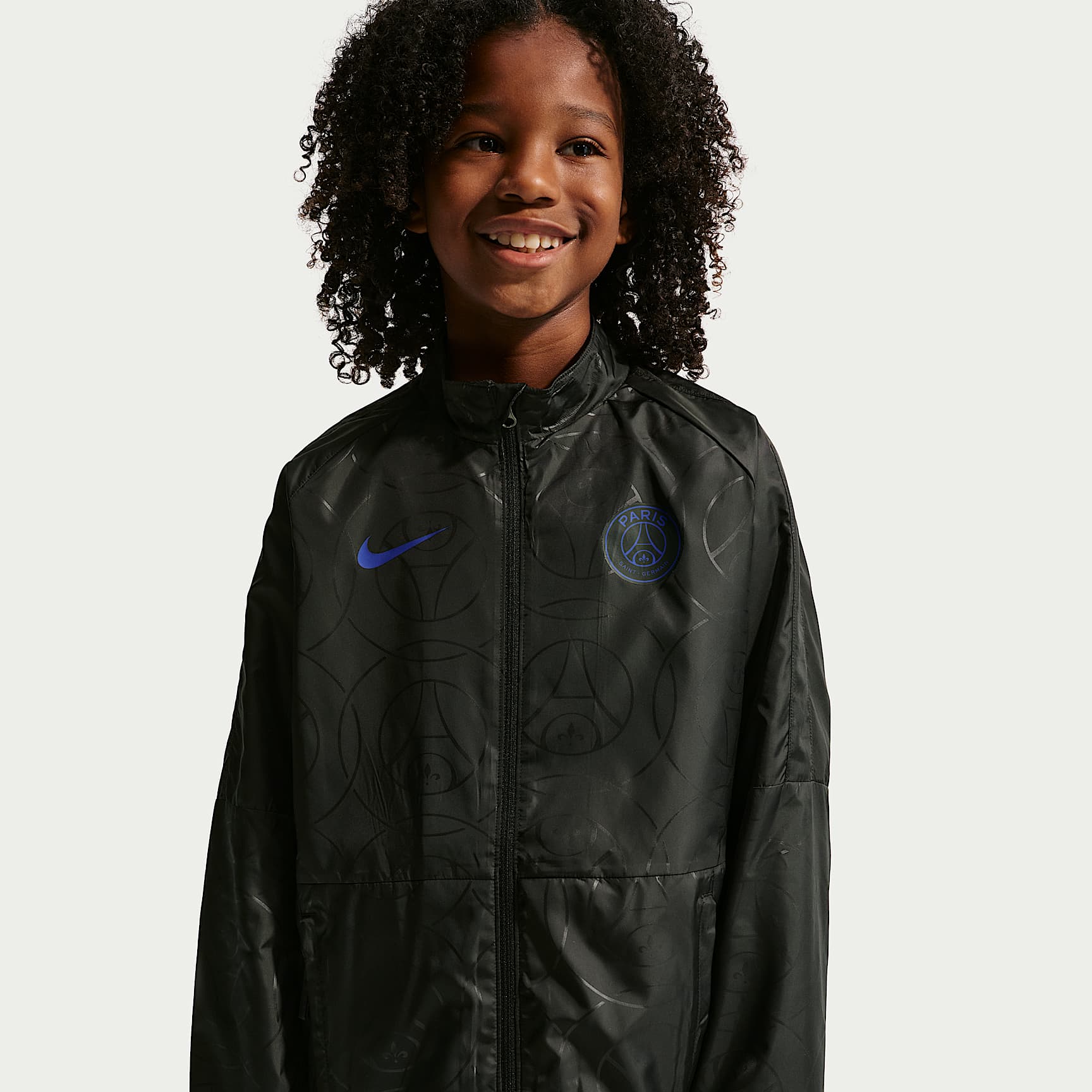 Veste déperlante Nike Football Paris Saint-Germain Academy AWF Domicile pour pré-ado