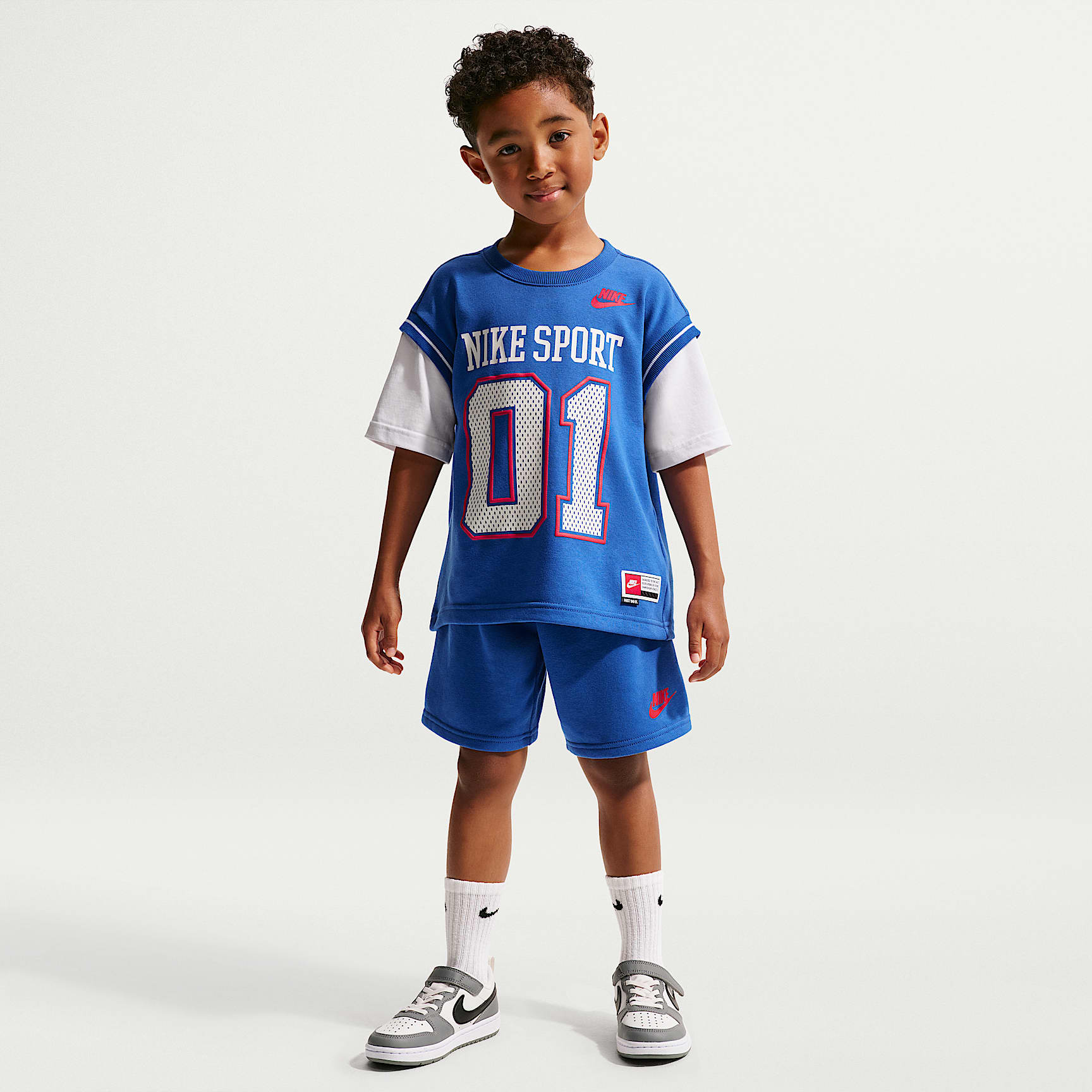 Nike Sportswear Little Kids' Multisport 2-Piece Shorts Set