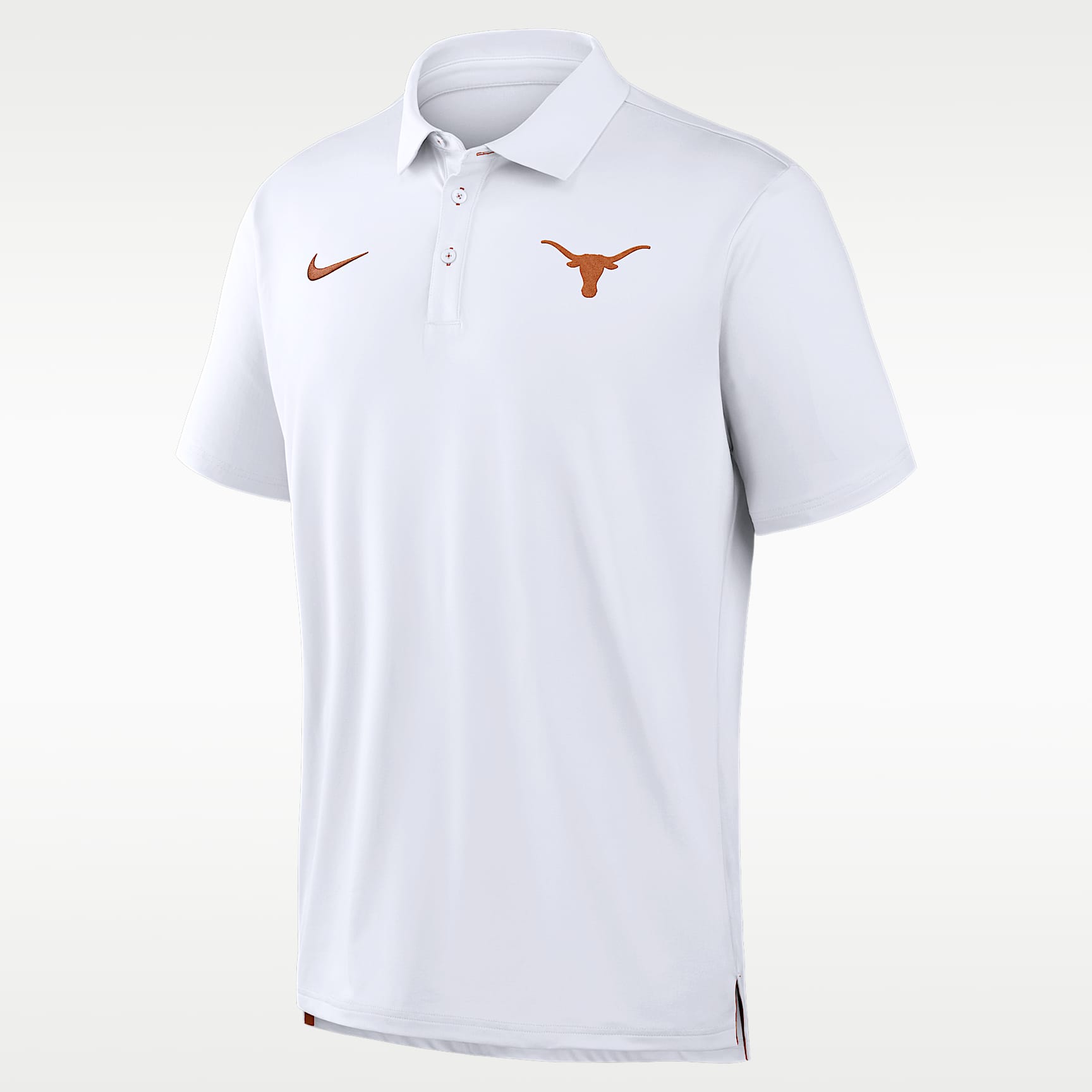 Polo universitaria Nike Dri-FIT para hombre Texas Tour