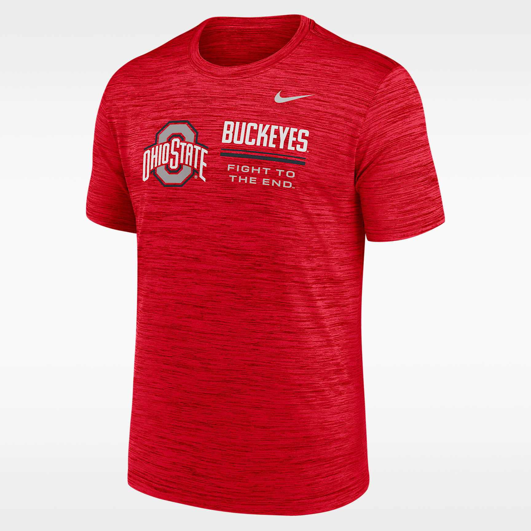 Playera universitaria Nike Dri-FIT para hombre Ohio State Sideline Velocity