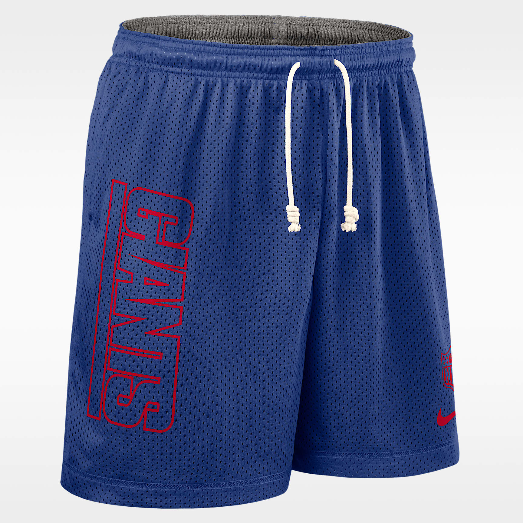 Shorts Nike Dri-FIT de la NFL para hombre New York Giants Sideline Reversible