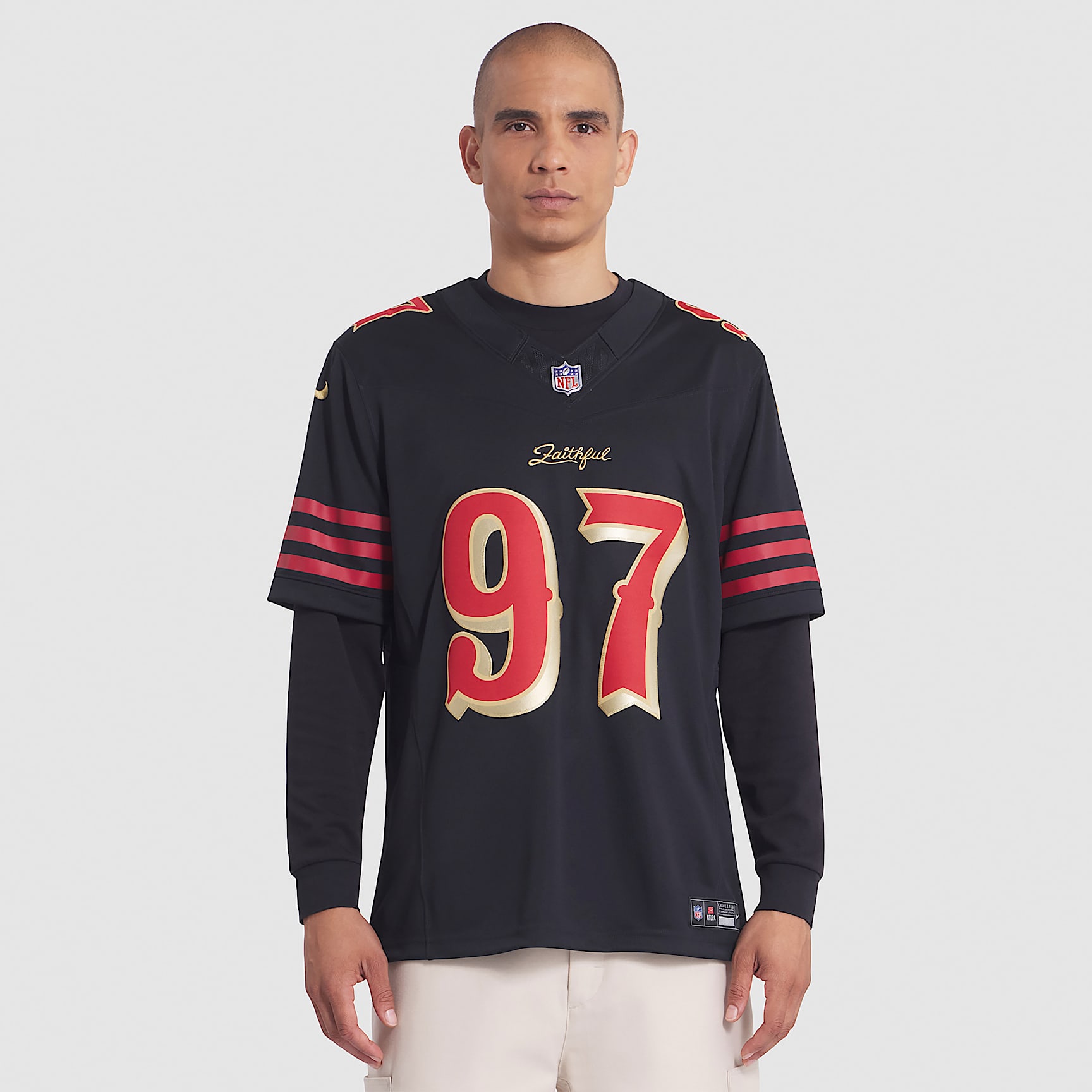 Nick Bosa San Francisco 49ers Rivalries Collection Men's Nike Dri-FIT NFL Limited Jersey