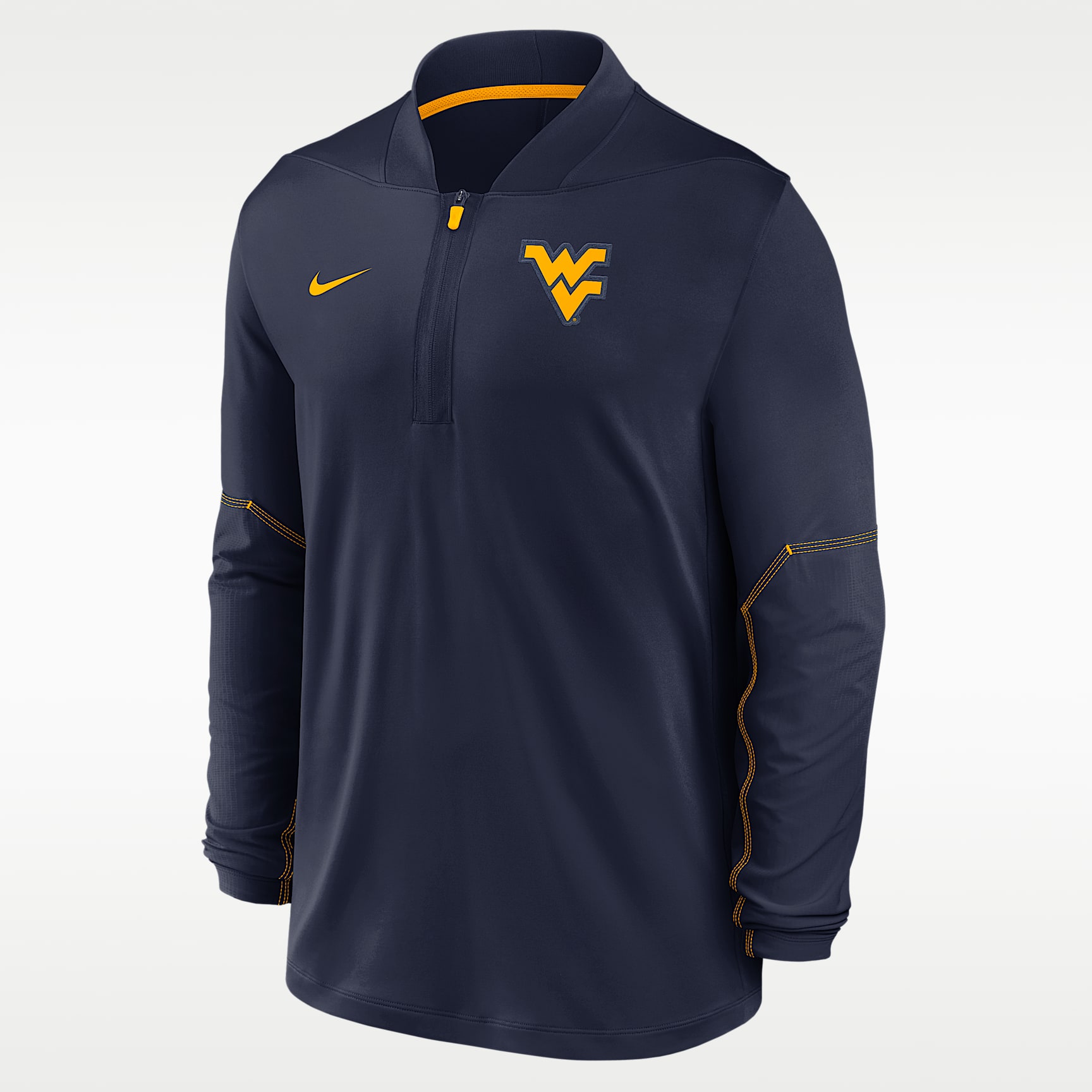 West Virginia Sideline Men's Nike Dri-FIT College 1/2-Zip Top