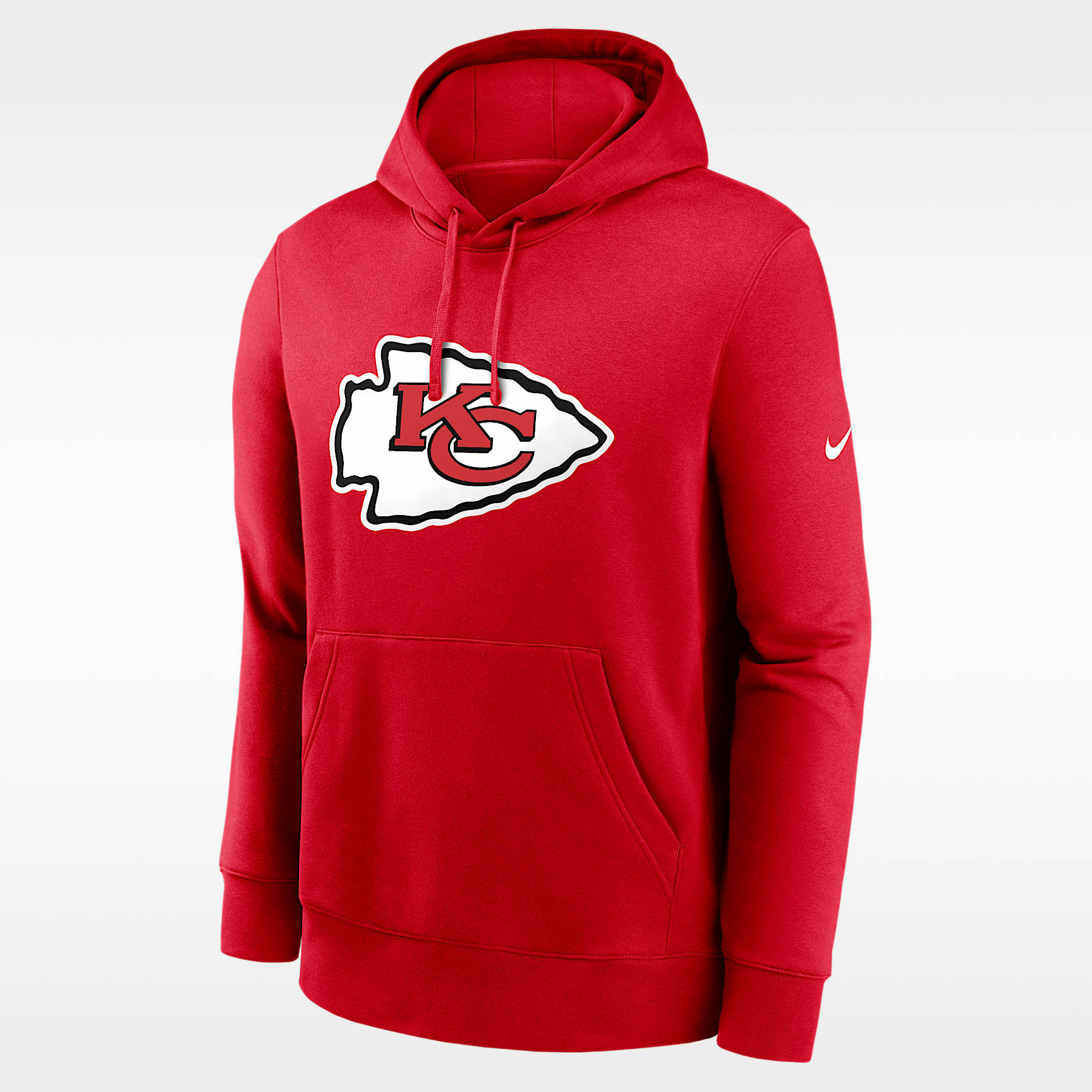 Sudadera con gorro sin cierre Nike de la NFL para hombre Kansas City Chiefs