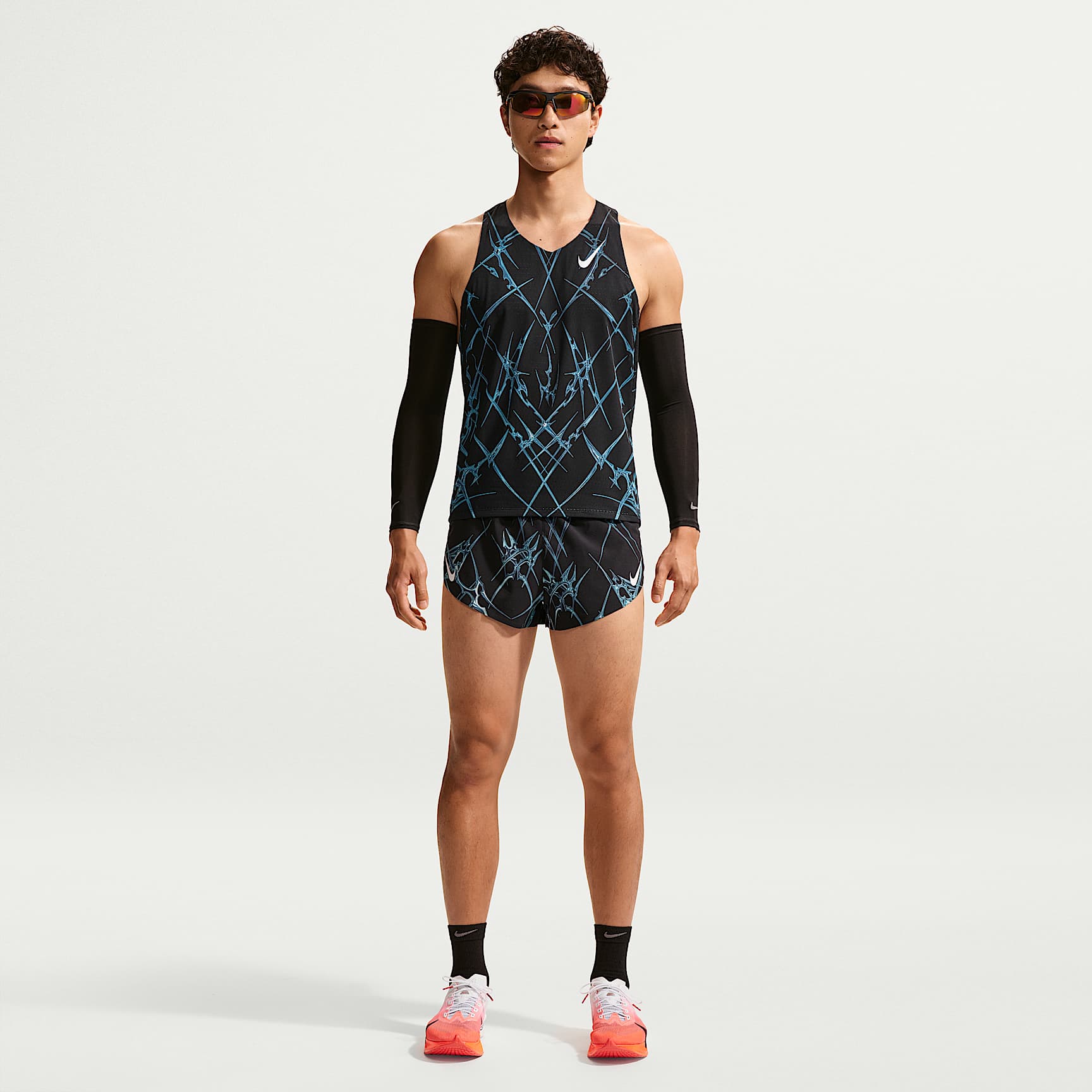 Nike AeroSwift Men's Dri-FIT ADV Printed Running Shorts