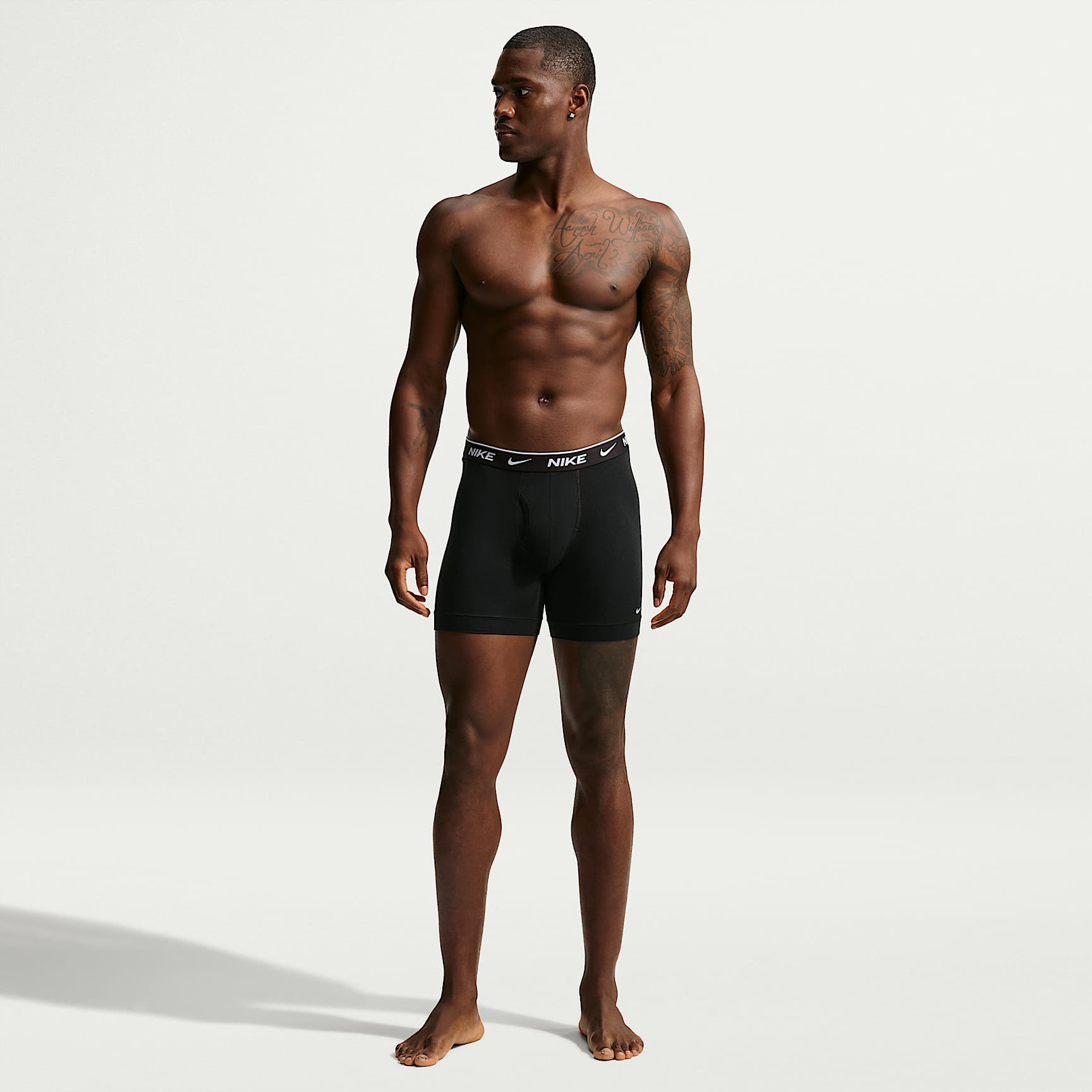 Nike Essential Cotton Stretch Men's Dri-FIT 5-Pack Boxer Briefs