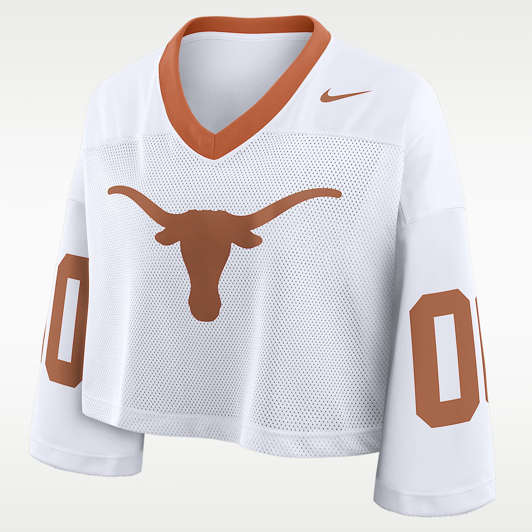 Texas Logo Women's Nike Dri-FIT College Cropped Jersey