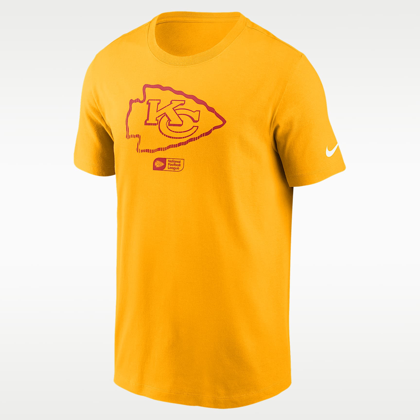 Kansas City Chiefs Faded Essential Men's Nike NFL T-Shirt