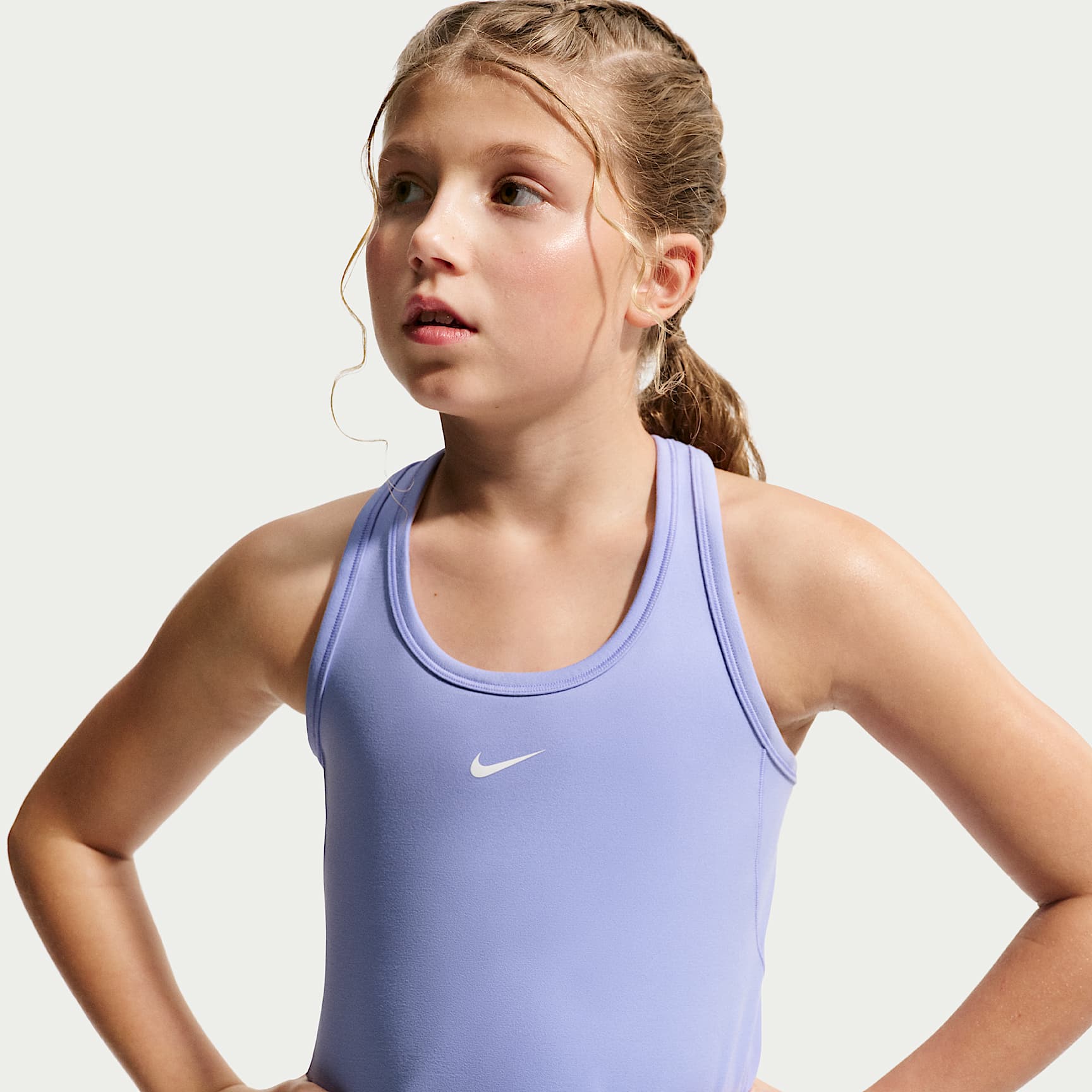 Nike One Fitted Dri-FIT Tanktop für ältere Kinder (Mädchen)