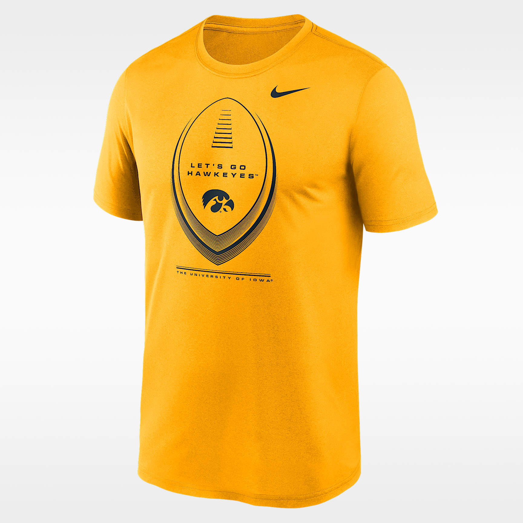 Iowa Primetime Football Icon Legend Men's Nike Dri-FIT College T-Shirt