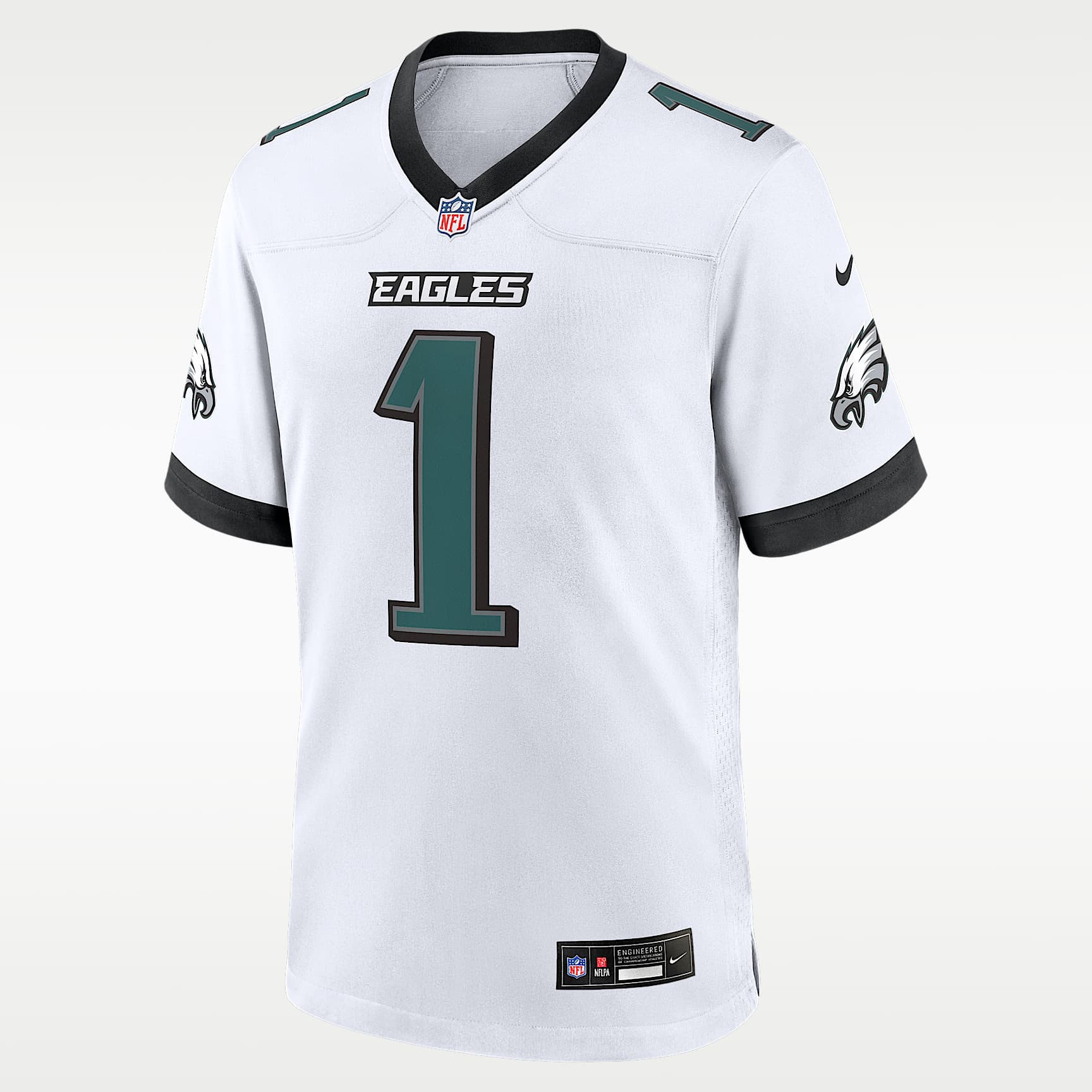 Jersey Nike de la NFL Game para hombre Jalen Hurts Philadelphia Eagles