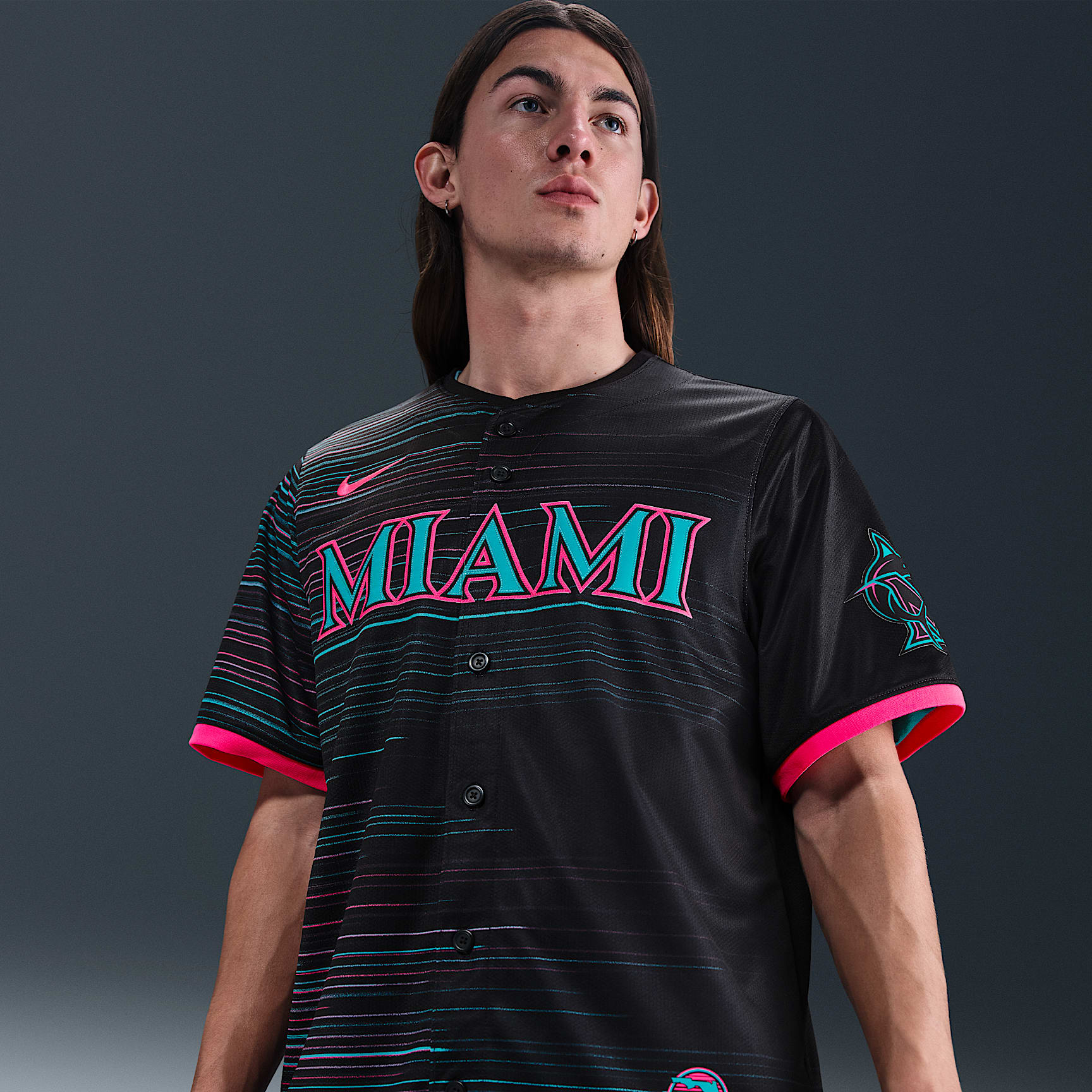 Miami Marlins City Connect Men’s Nike Dri-FIT ADV MLB Limited Jersey