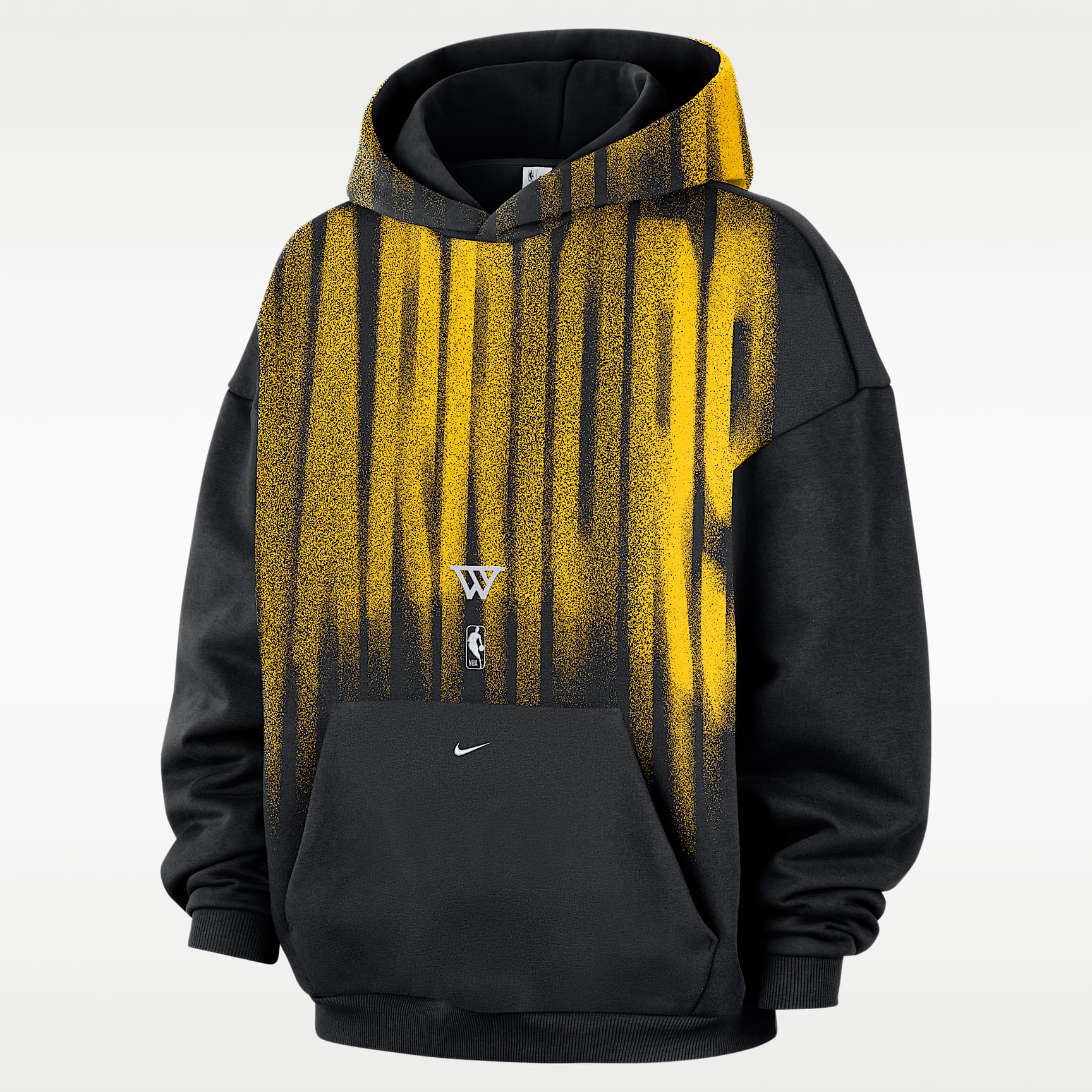 Sweat à capuche de basket en Fleece Golden State Warriors Nike Standard Issue pour homme