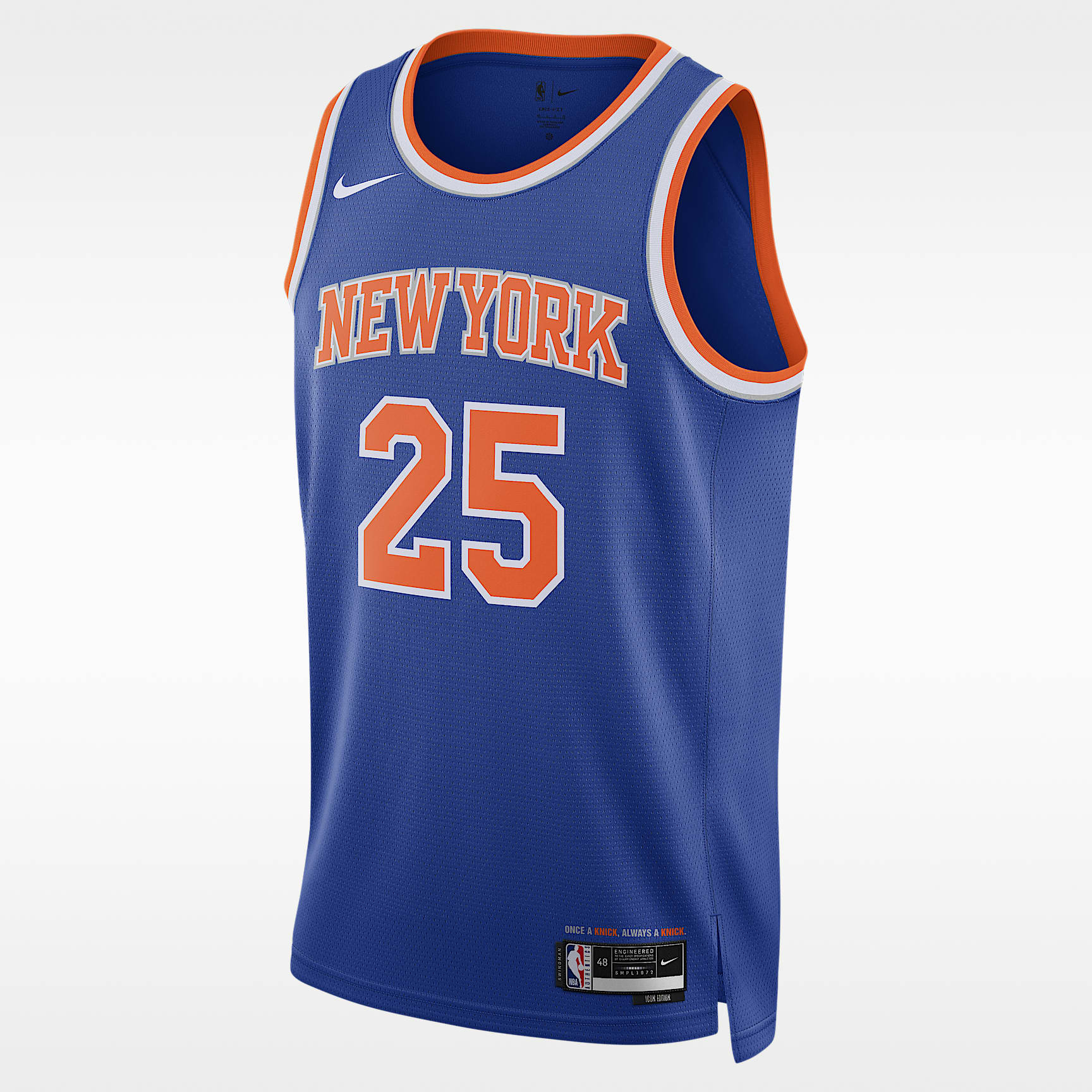 Jersey Nike Dri-FIT de la NBA Swingman para hombre New York Knicks Icon Edition