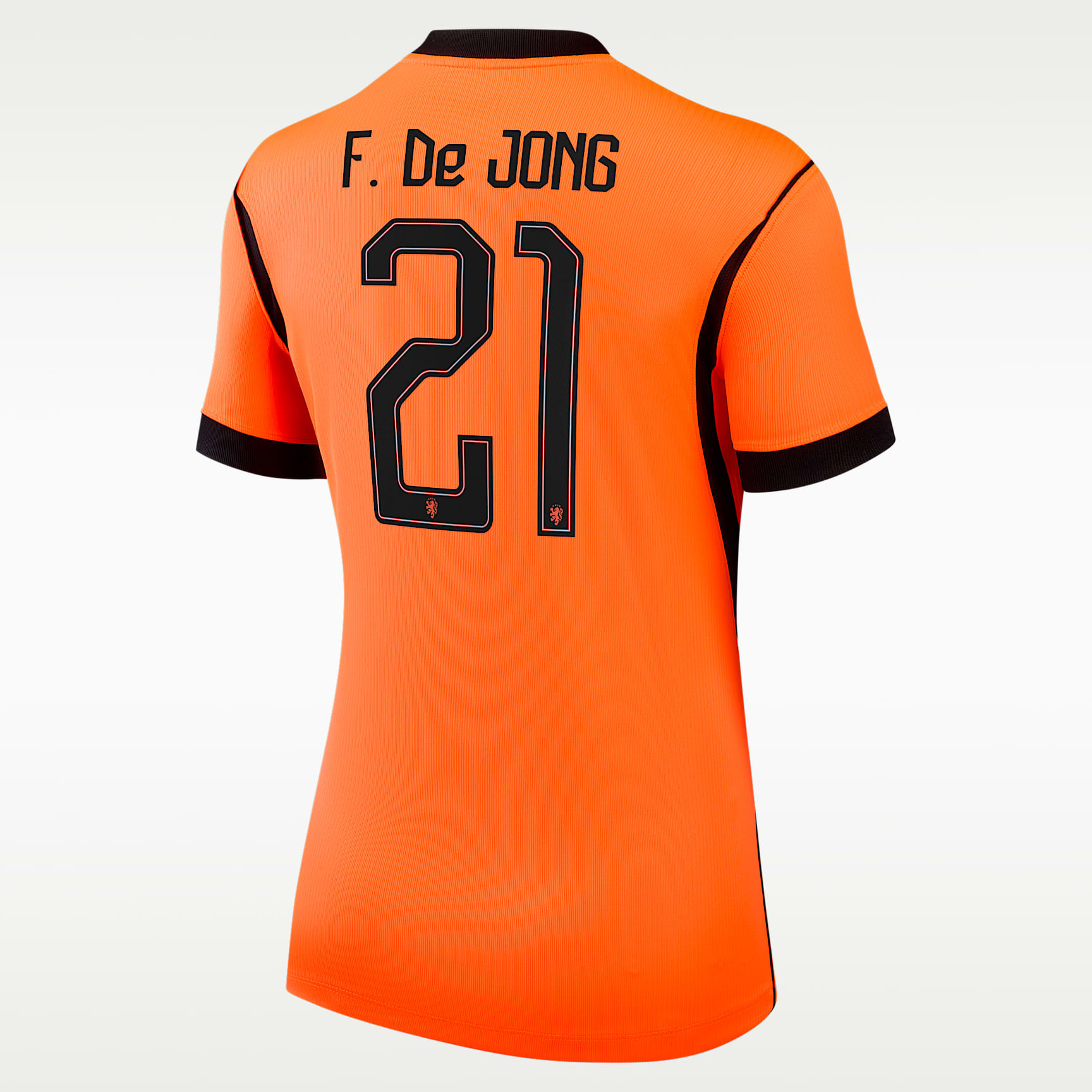 Frenkie de Jong Netherlands National Team 2026 Stadium Home Women's Nike Dri-FIT Soccer Jersey