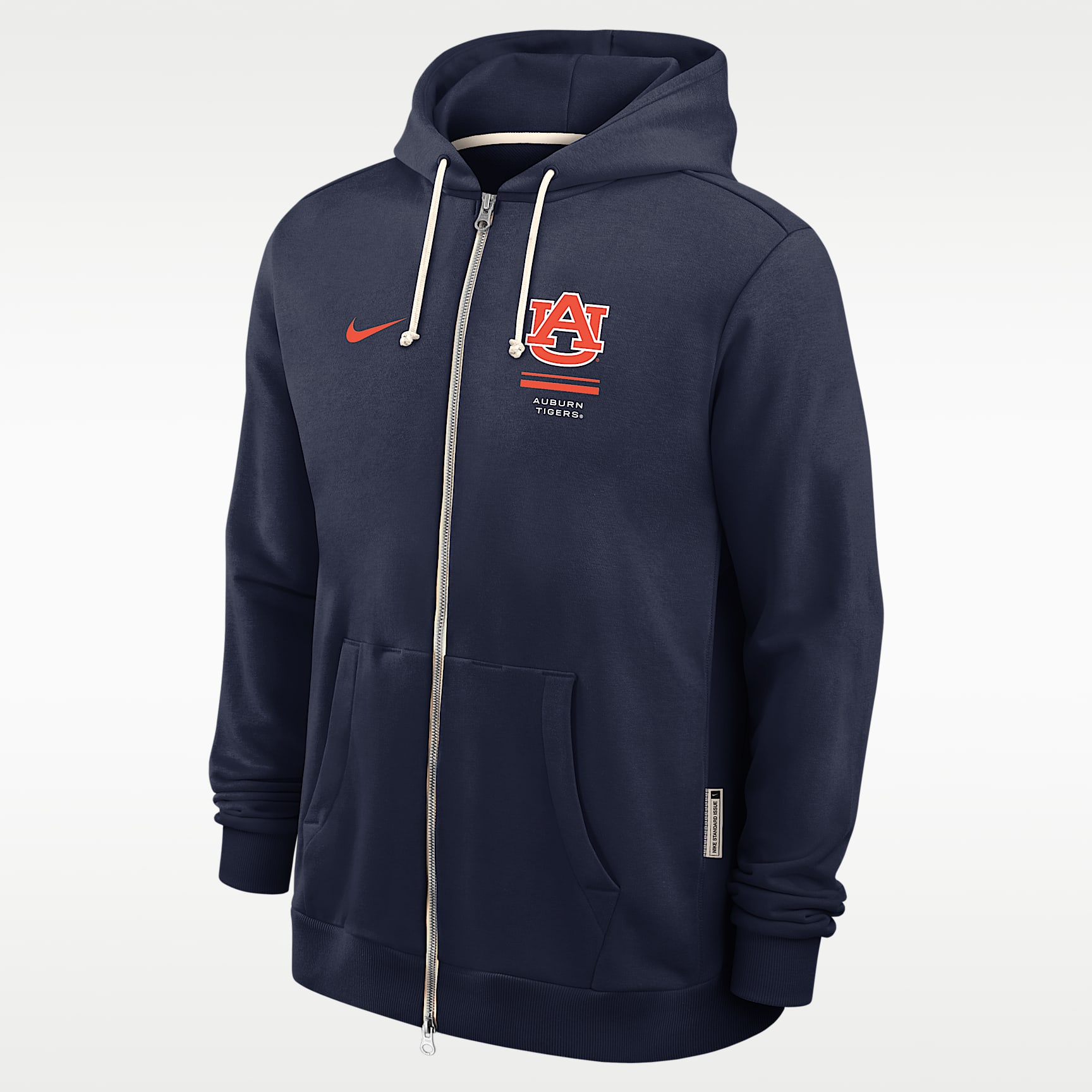 Auburn Sideline Standard Issue Men's Nike Dri-FIT College Full-Zip Hoodie
