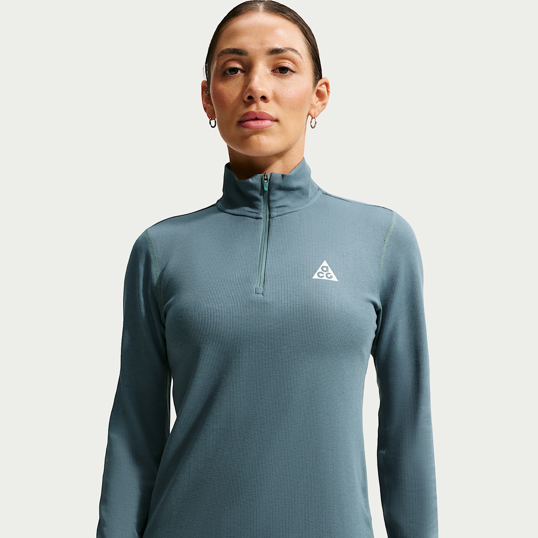 Top da trail running con zip a metà lunghezza Dri-FIT Nike ACG – Donna