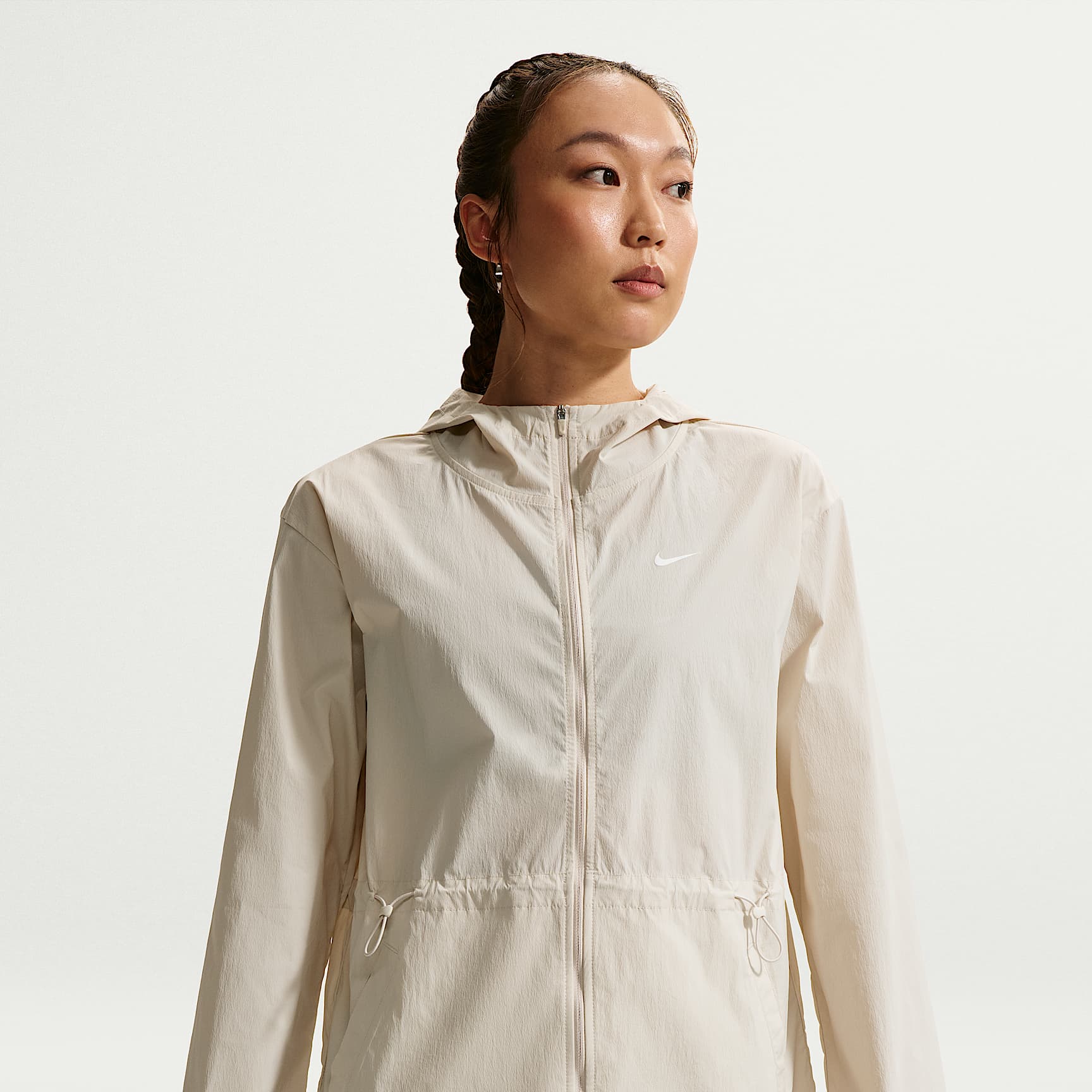 나이키 원 여성 UV 후드 트레이닝 재킷