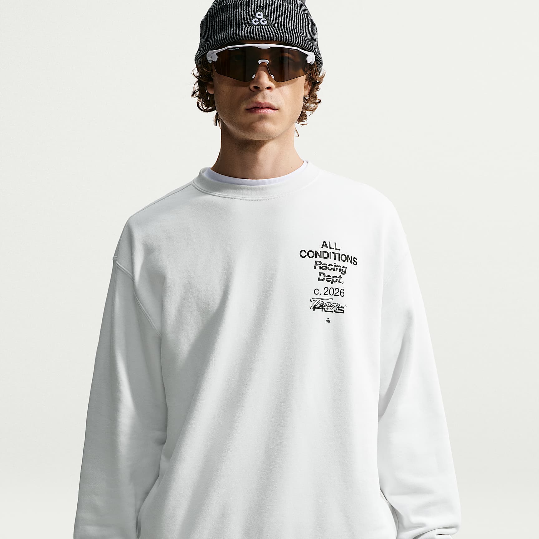 ACG 'Tuff Fleece' Men's Dri-FIT Crew-Neck Sweatshirt