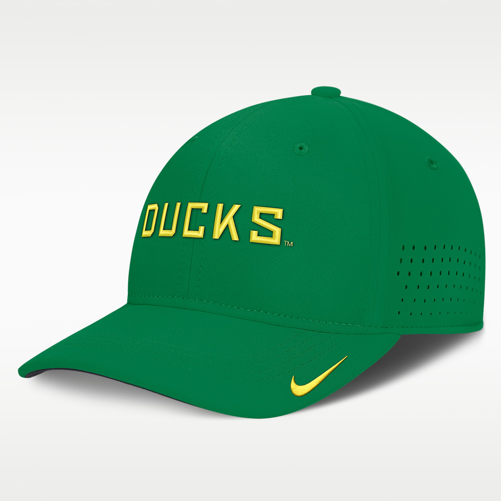Gorra universitaria Nike Dri-FIT para hombre Oregon Sideline Club Gameday