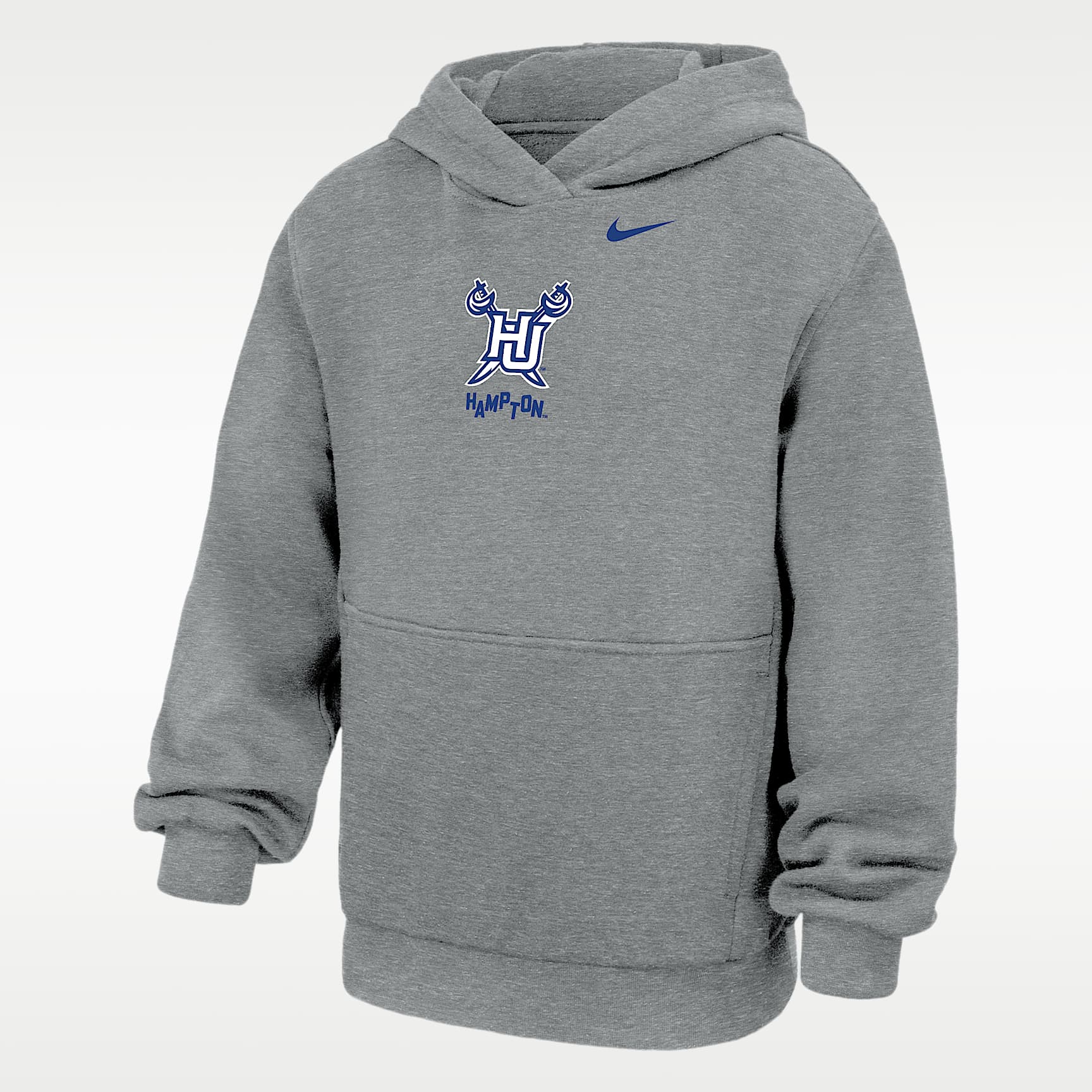 Nike College (Hampton University) Big Kids' Club Fleece Hoodie